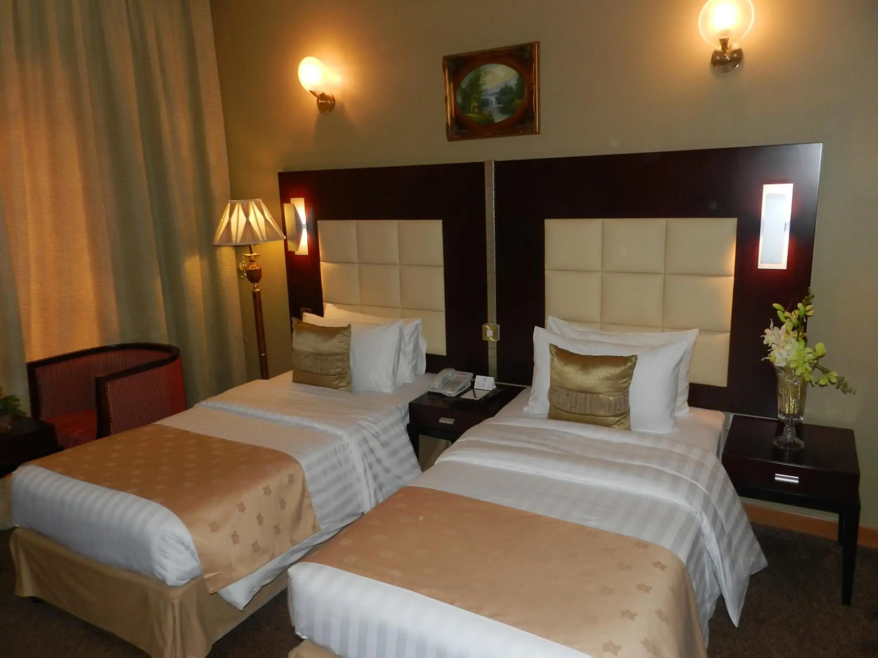 Bed in Sun & Sands Sea View Hotel Bed in Sun & Sands Sea View Hotel