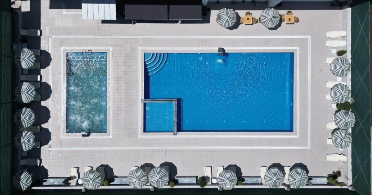 Swimming pool in Basaranlar Thermal Otel