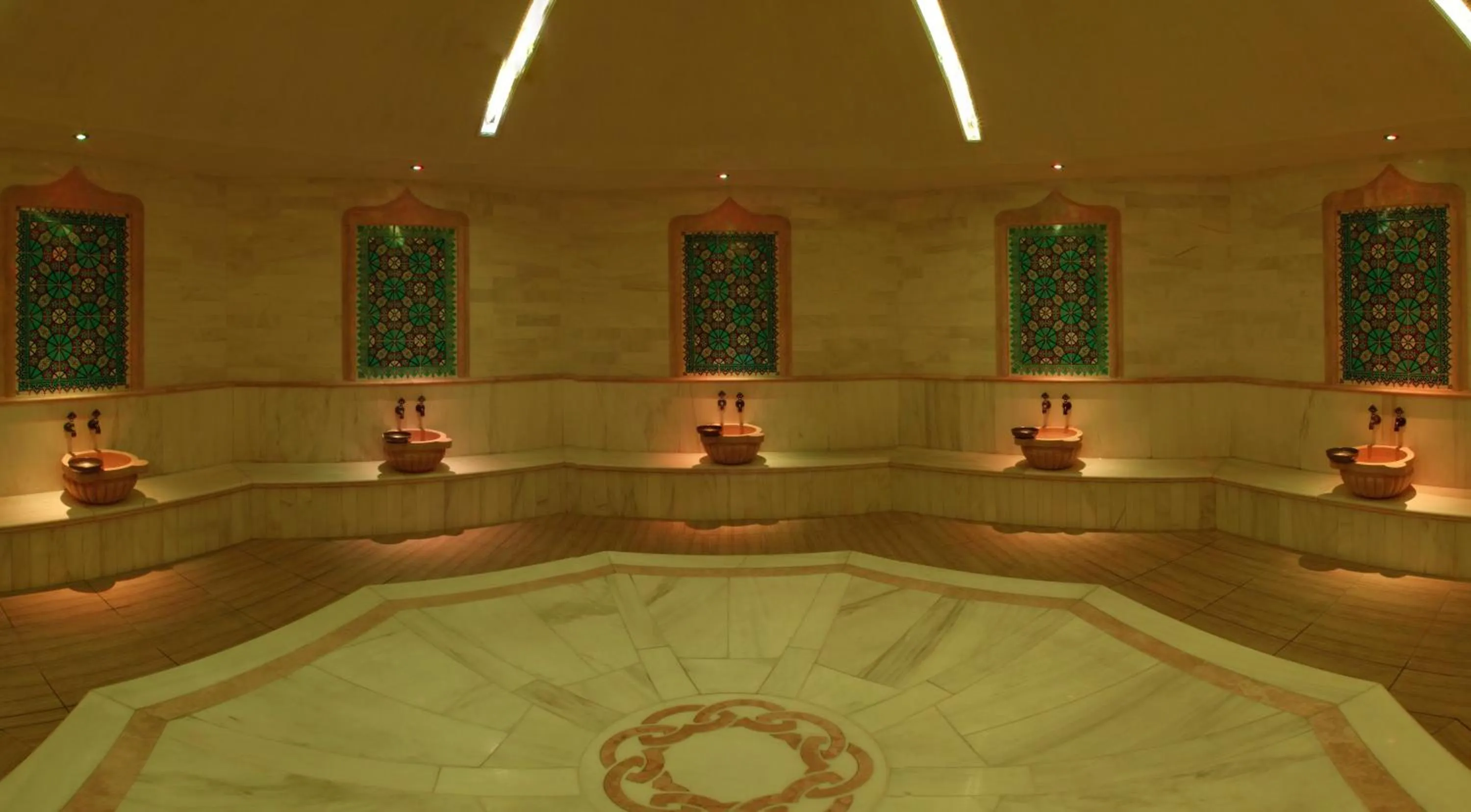 Decorative detail in Basaranlar Thermal Otel