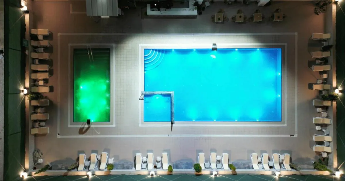 Swimming pool in Basaranlar Thermal Otel