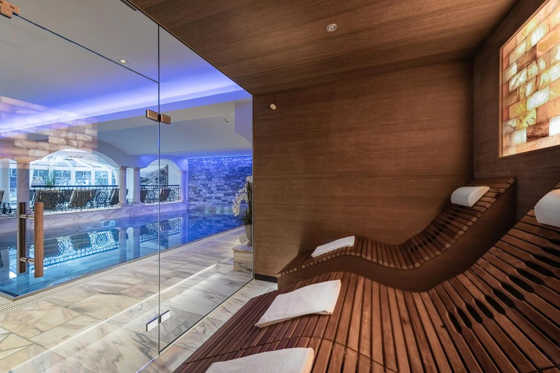 Sauna in Hotel Bismarck