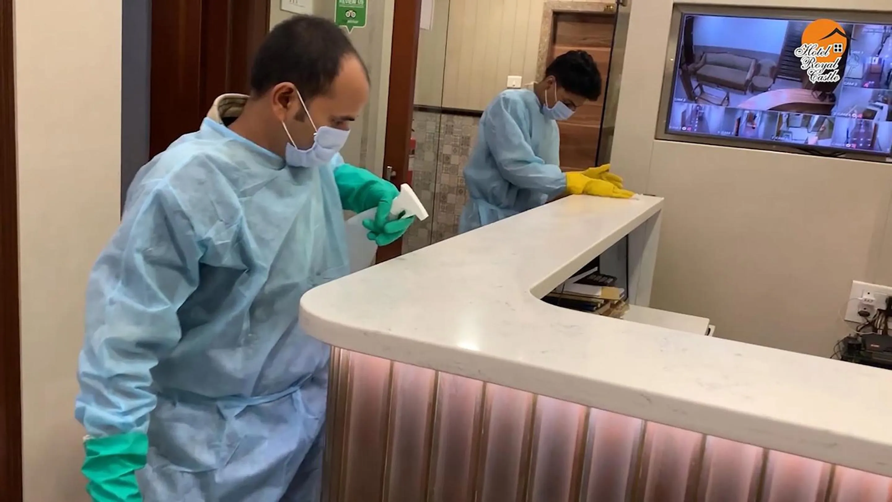 Lobby or reception in Hotel Royal Castle