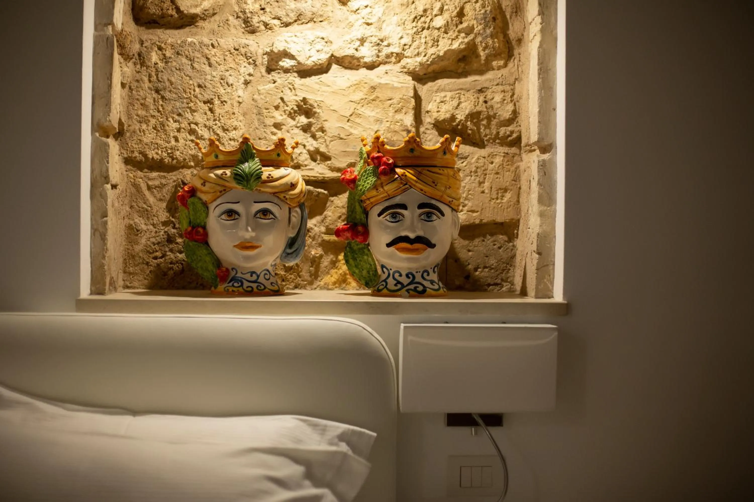 Decorative detail in Vento di Sicilia