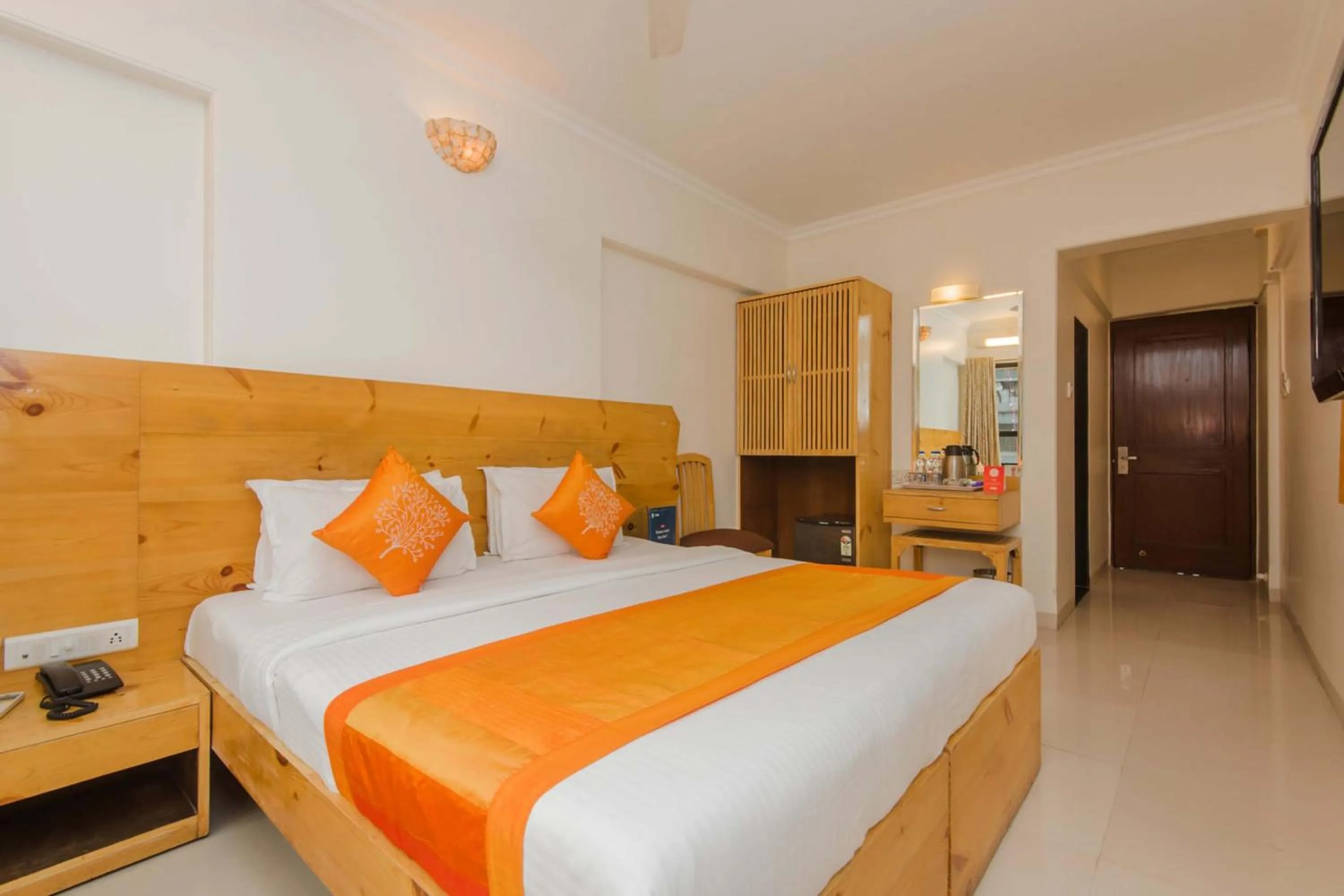 Bed in Hotel Mina International