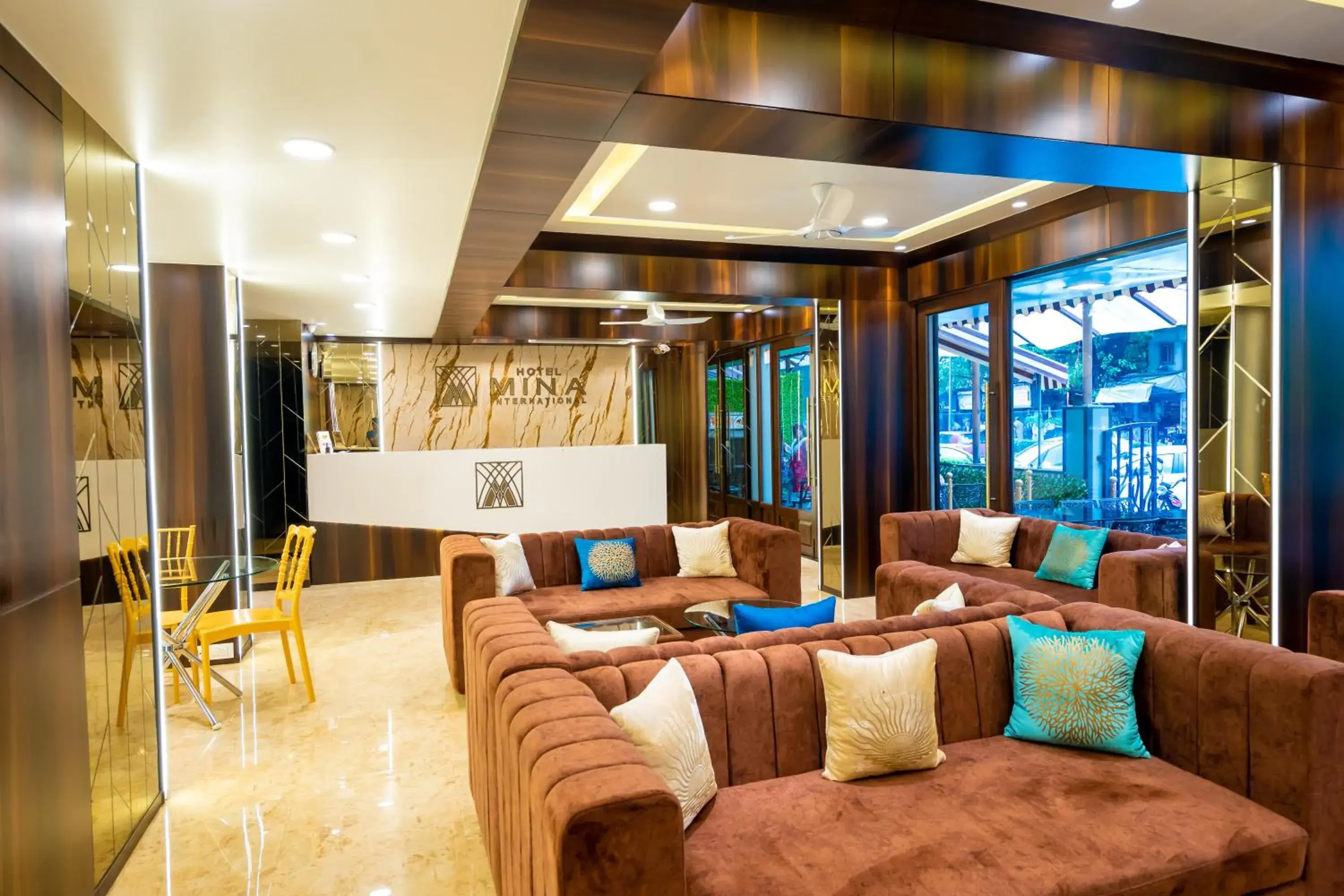 Lobby or reception in Hotel Mina International Lobby or reception in Hotel Mina International