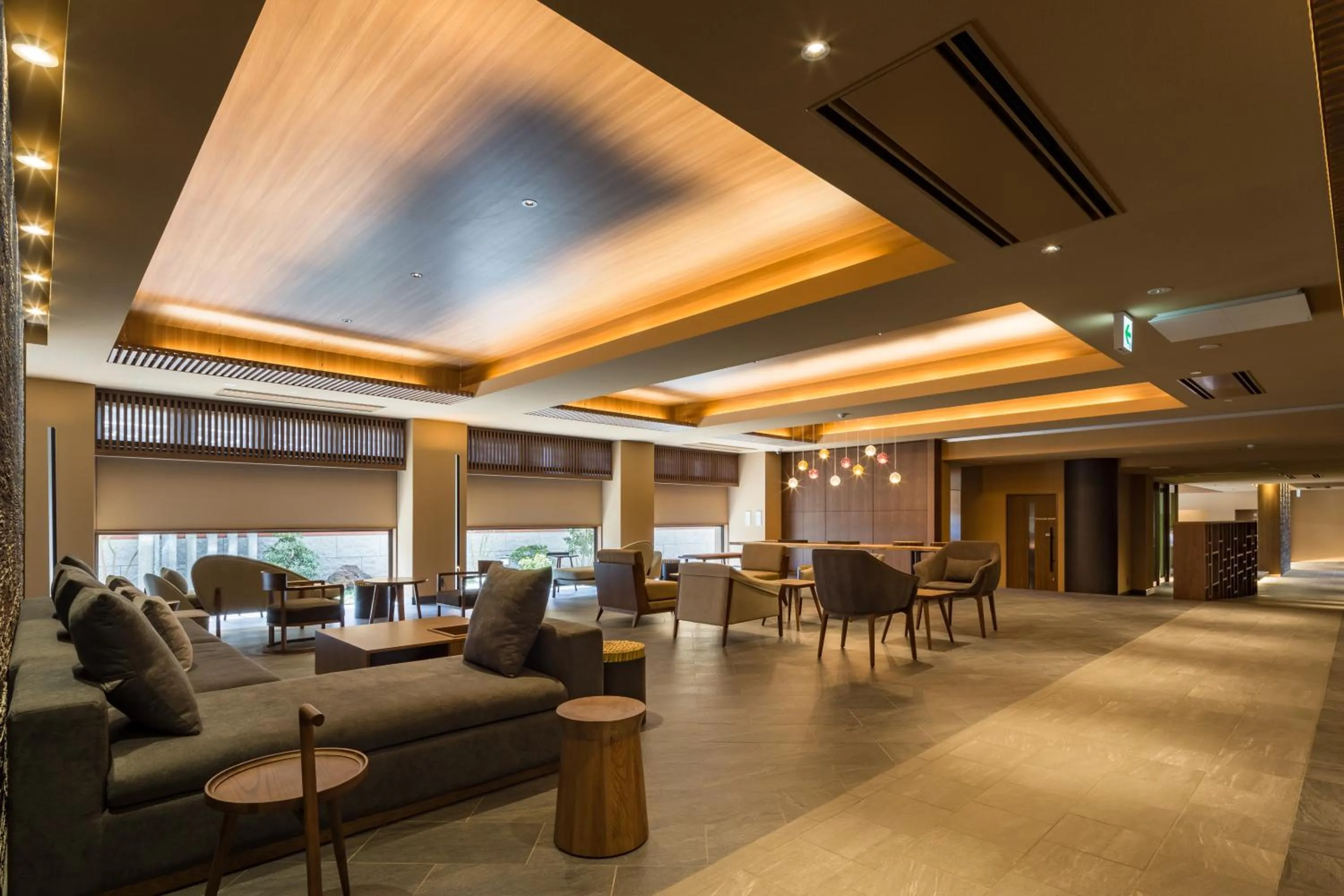 Seating area in Oike Hotel