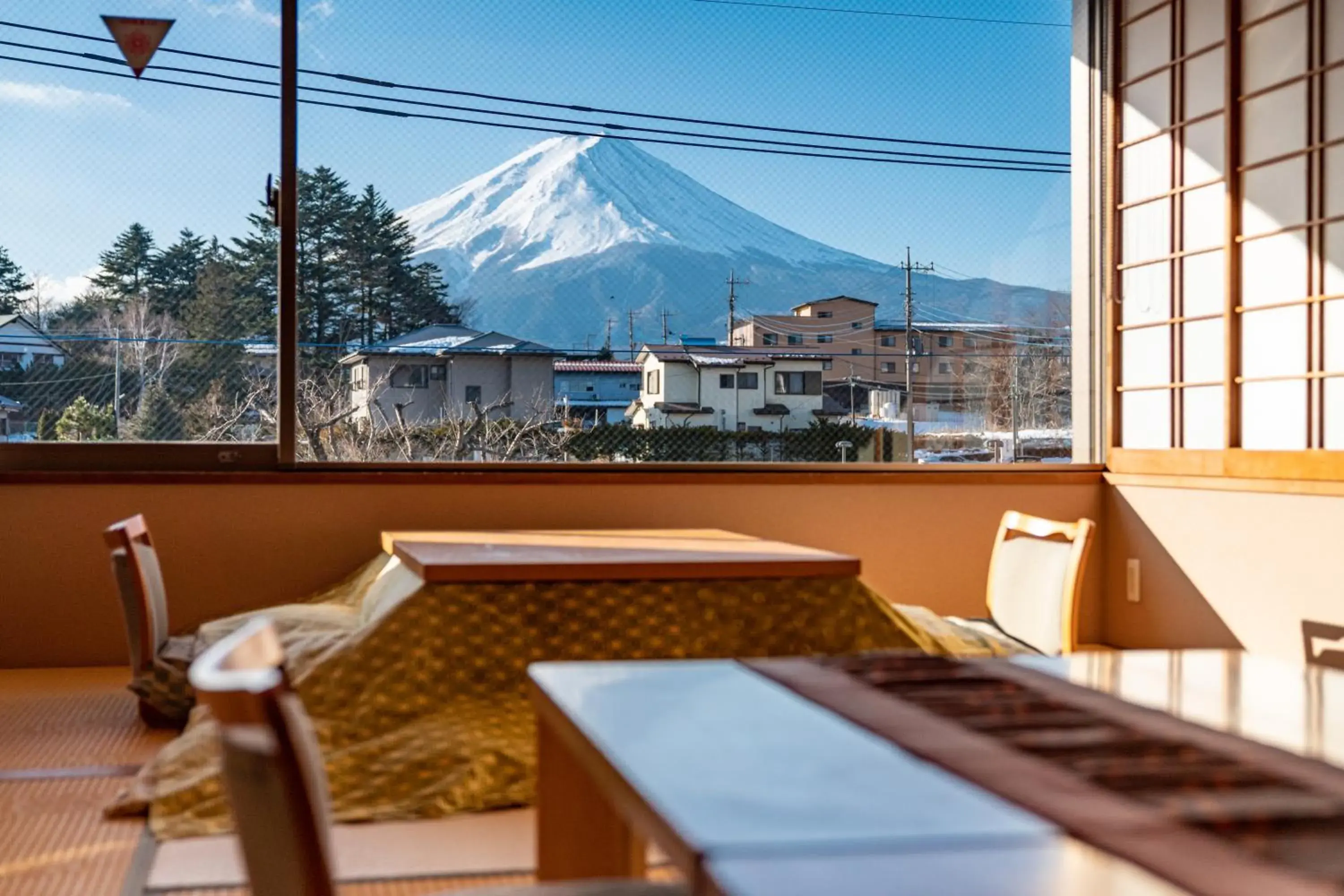 Mountain view in Oike Hotel Mountain view in Oike Hotel