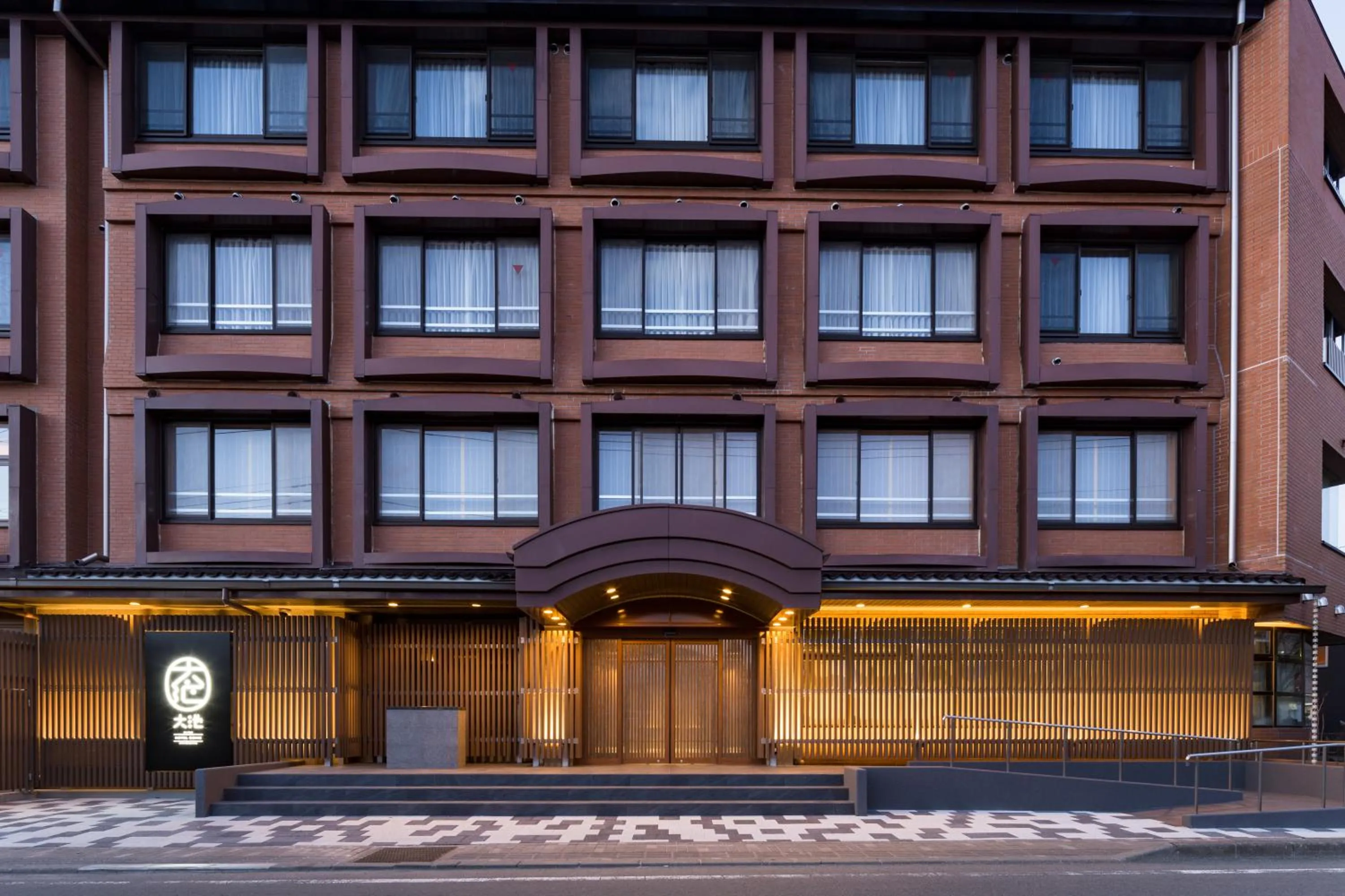 Property building in Oike Hotel