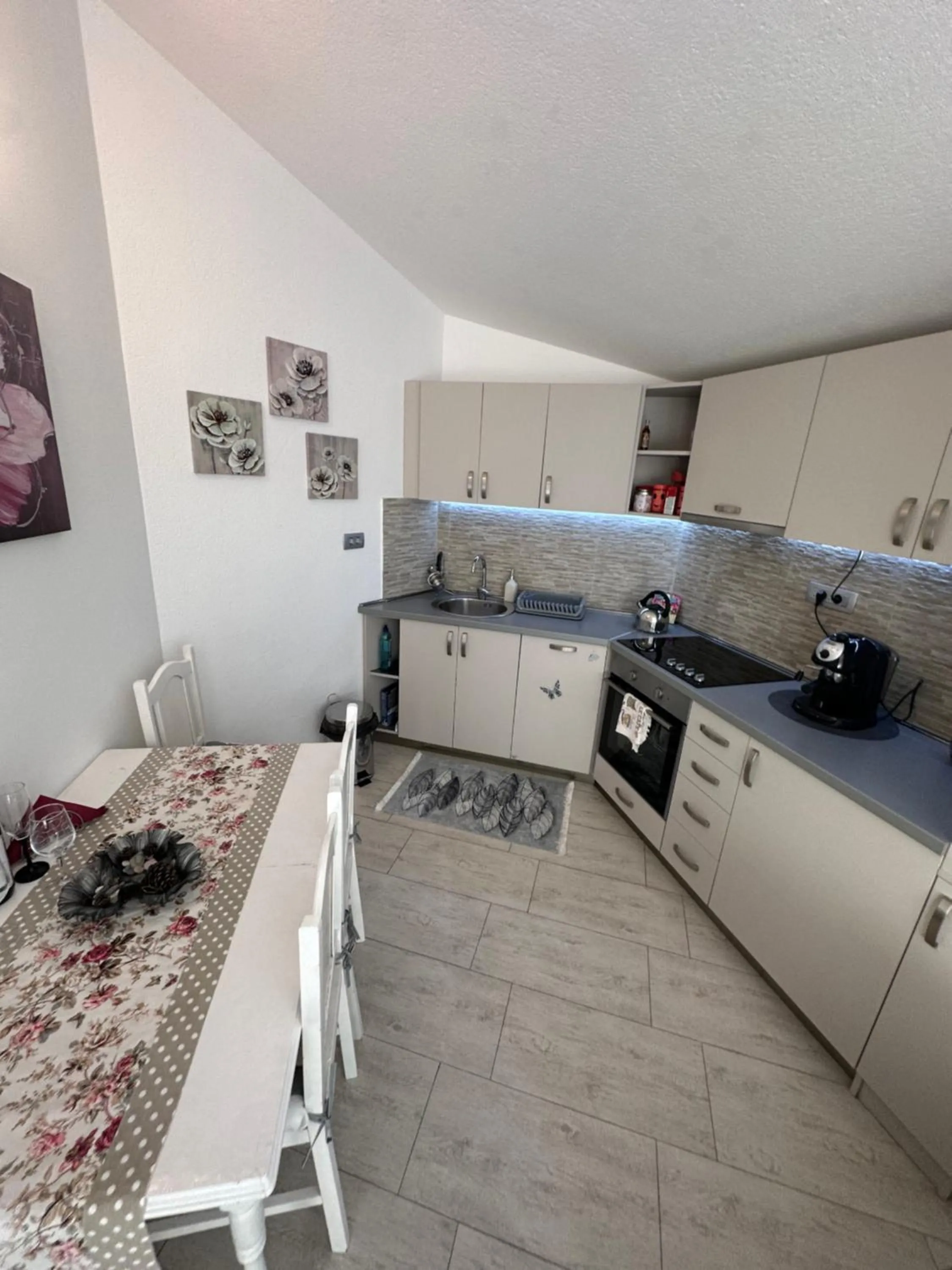 Kitchen or kitchenette in Lux apartmani Darija