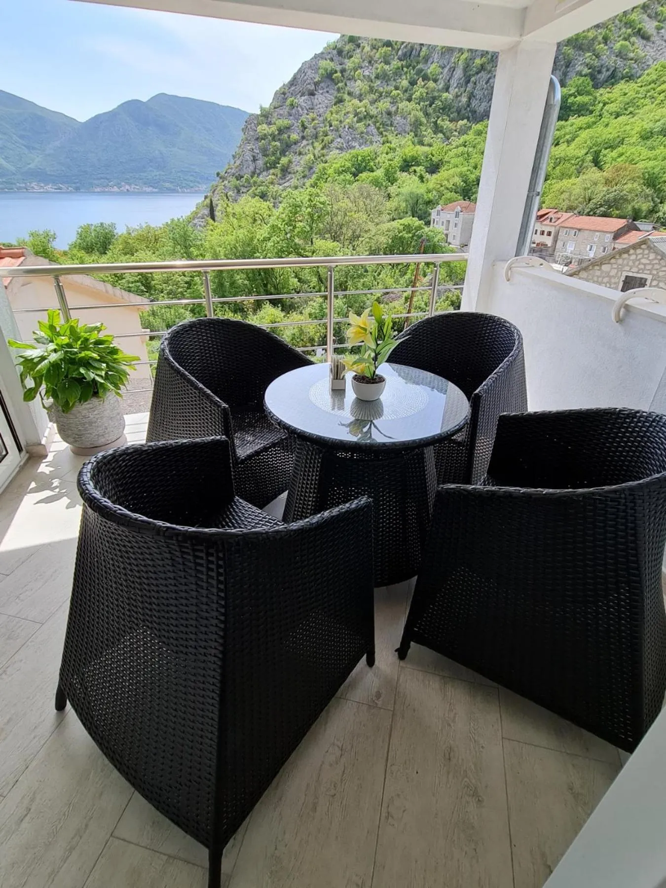 Balcony/Terrace in Lux apartmani Darija