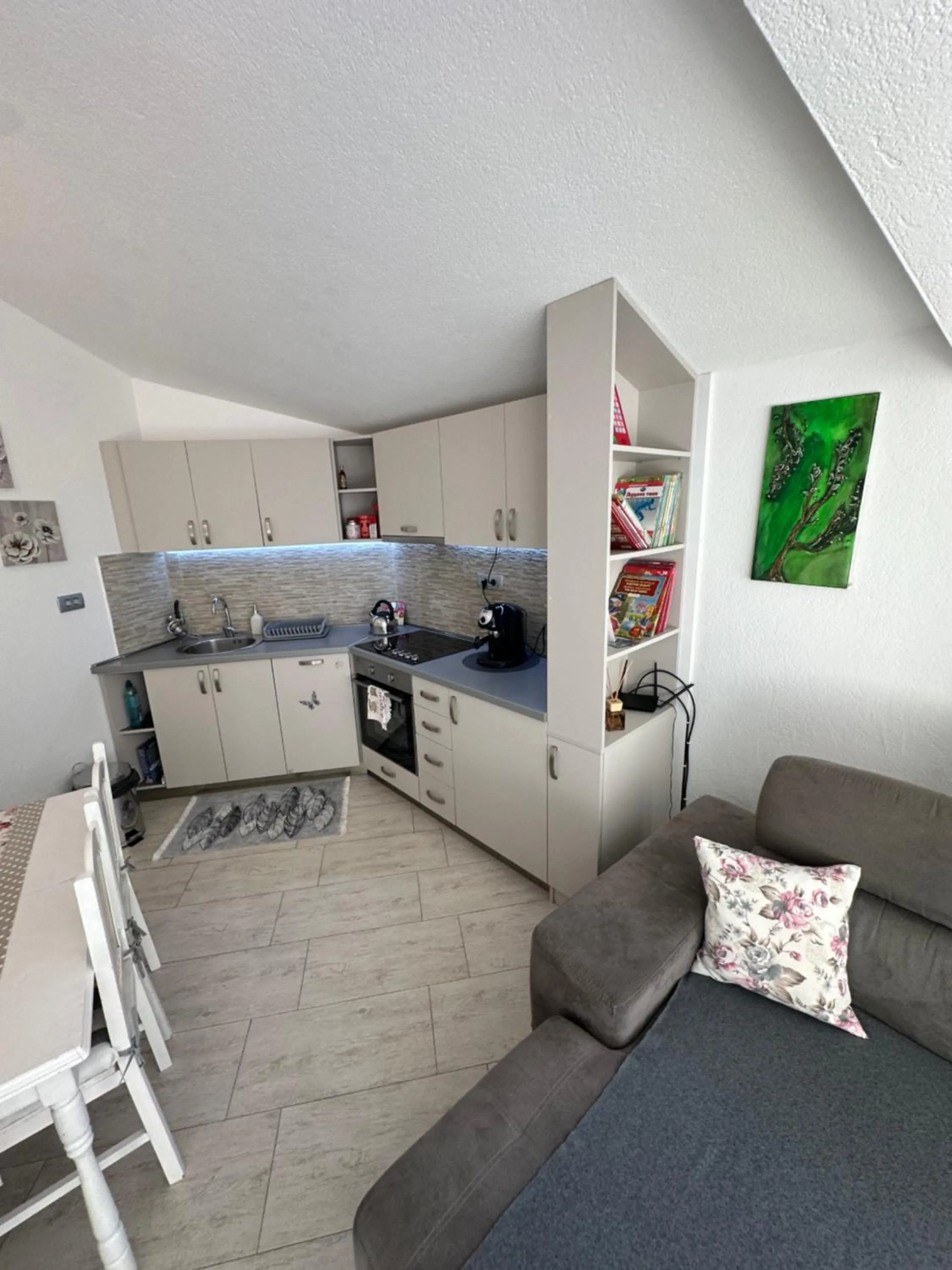 Kitchen or kitchenette in Lux apartmani Darija