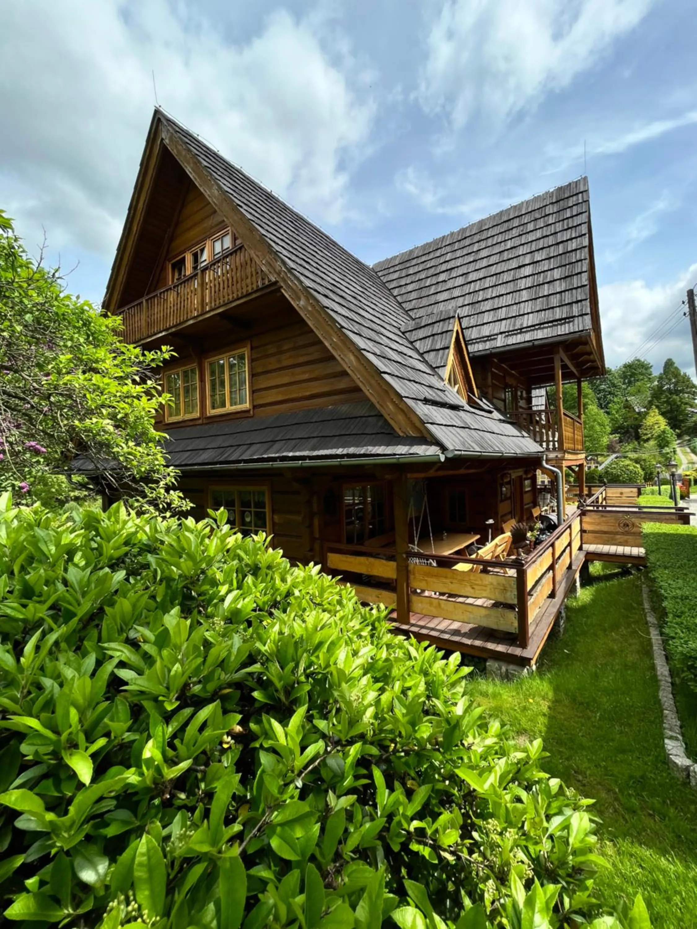 Garden in Chata Sosnówka Residence