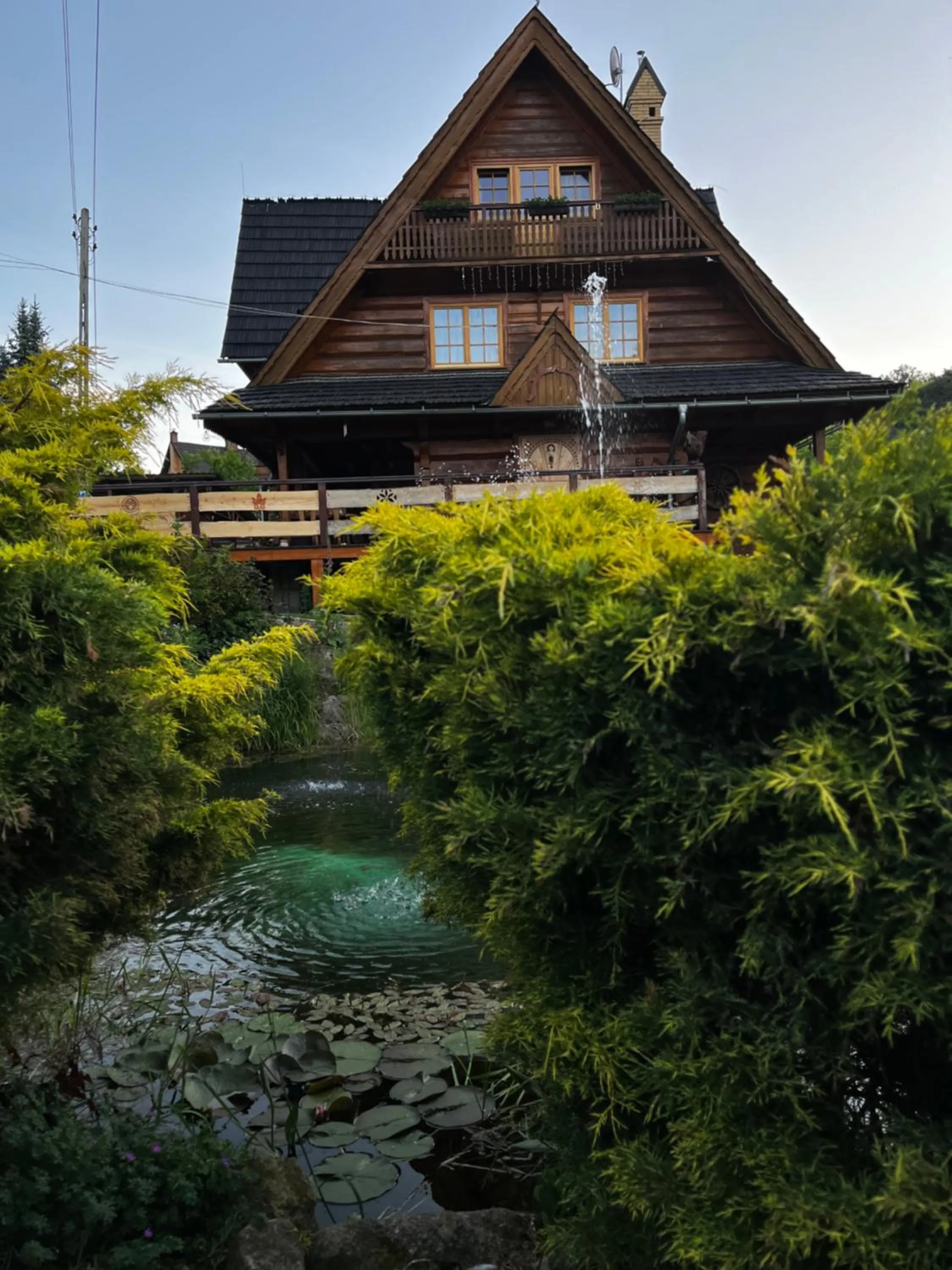 Property building in Chata Sosnówka Residence