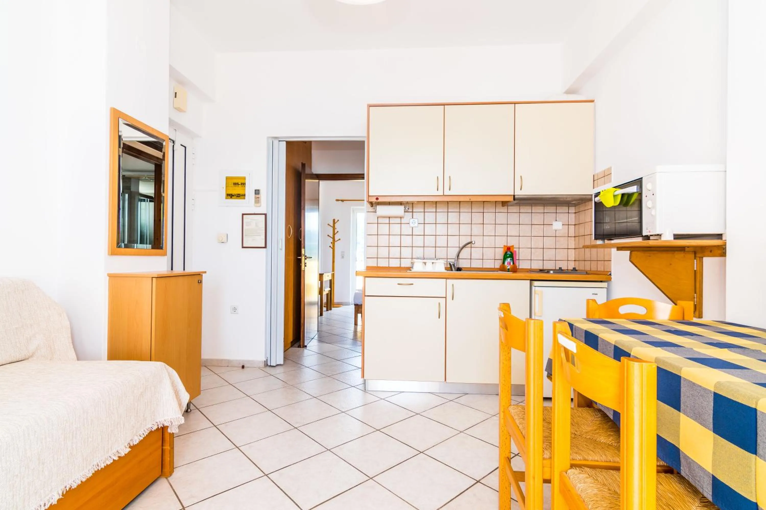 Kitchen or kitchenette in Thalassa Apartments