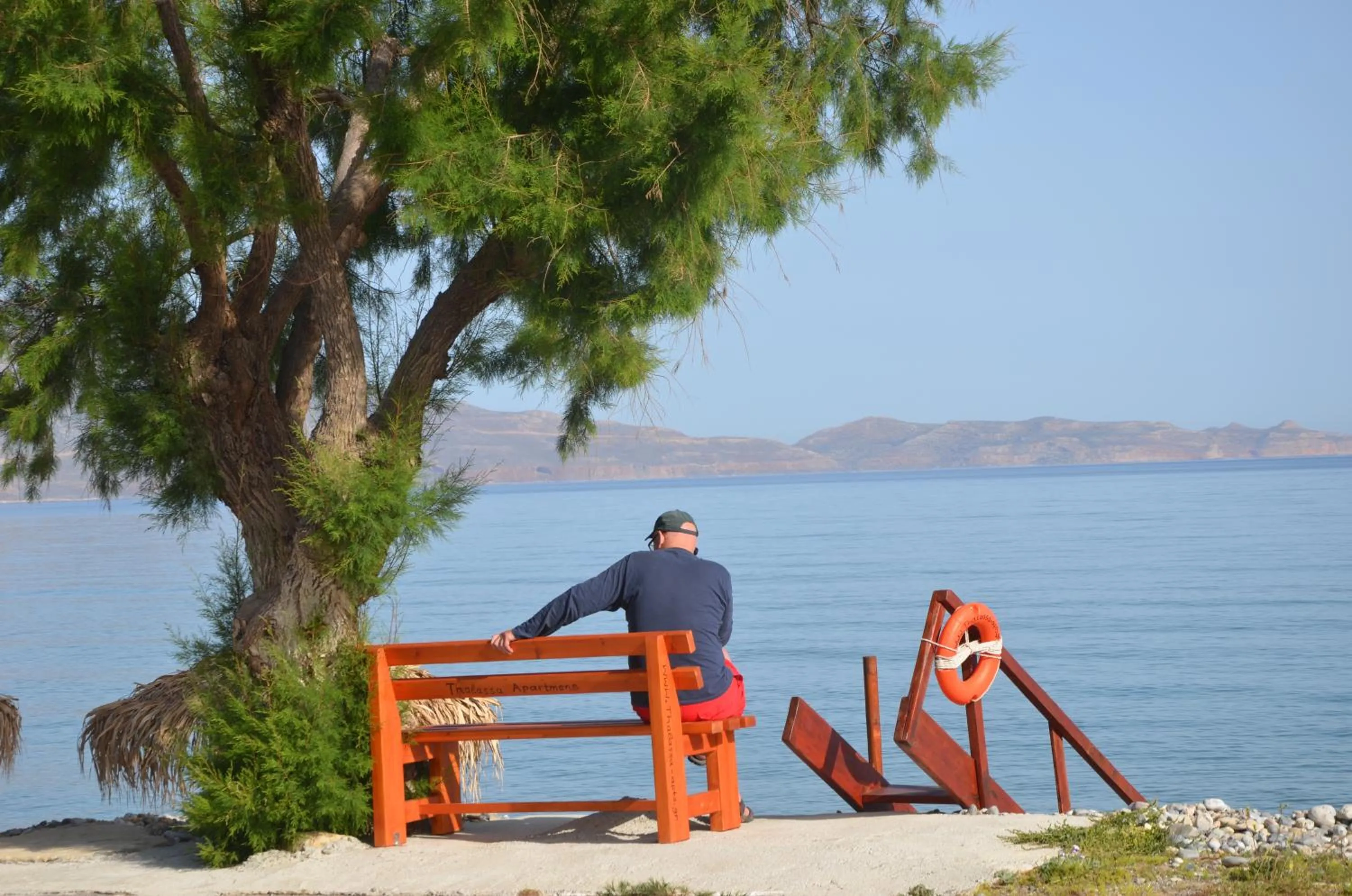 Beach in Thalassa Apartments