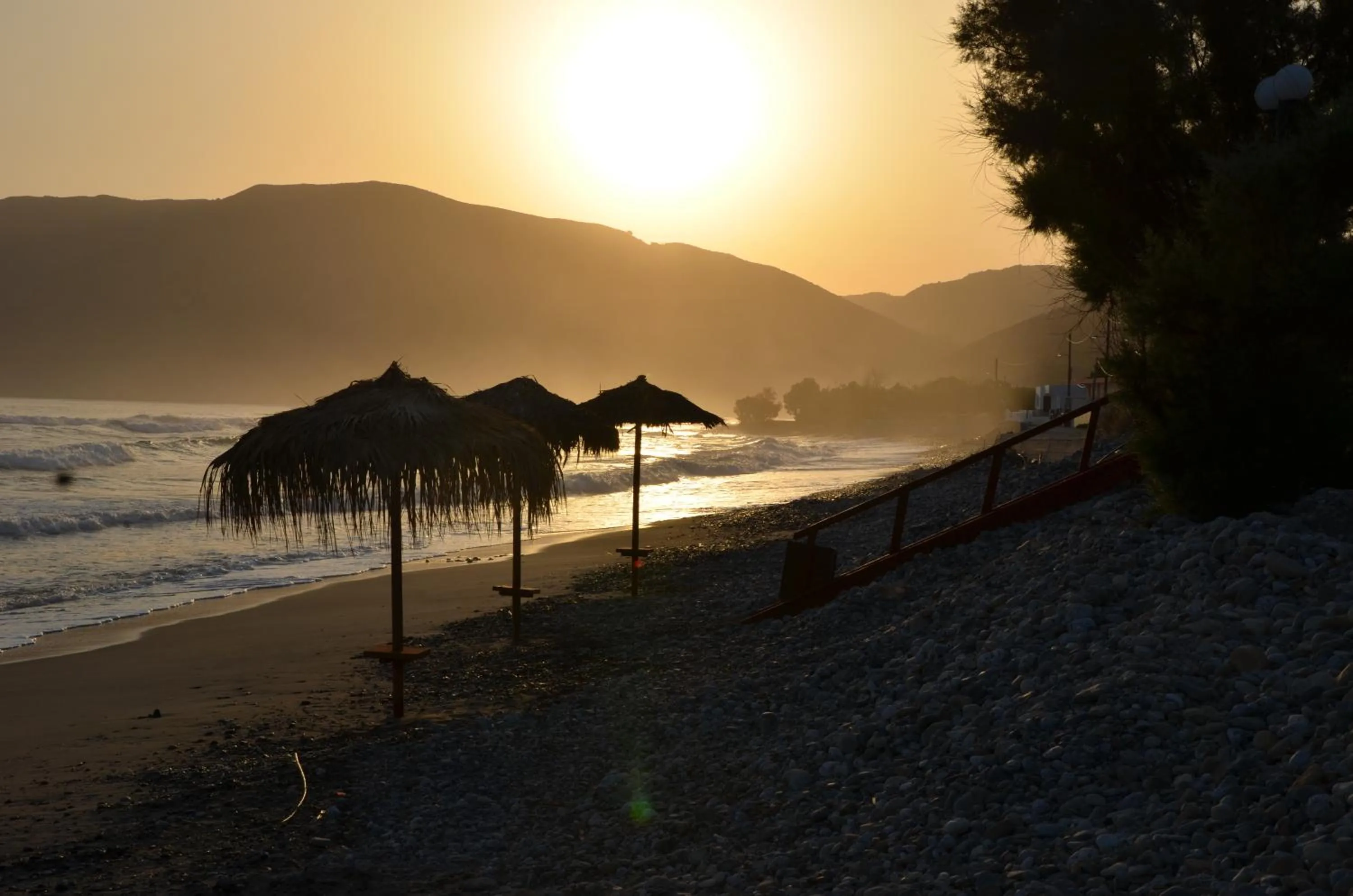 Beach in Thalassa Apartments