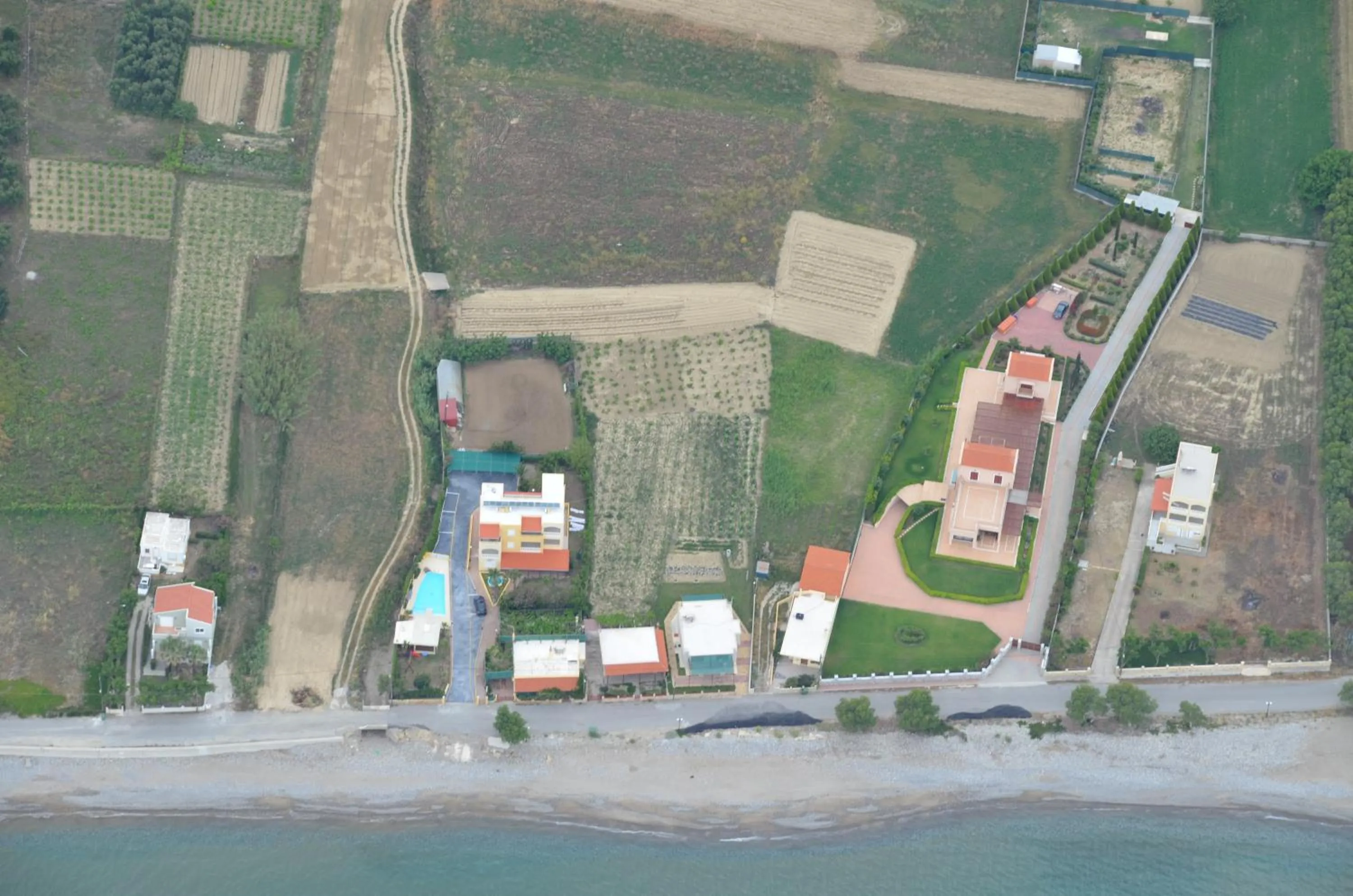 Bird's eye view in Thalassa Apartments