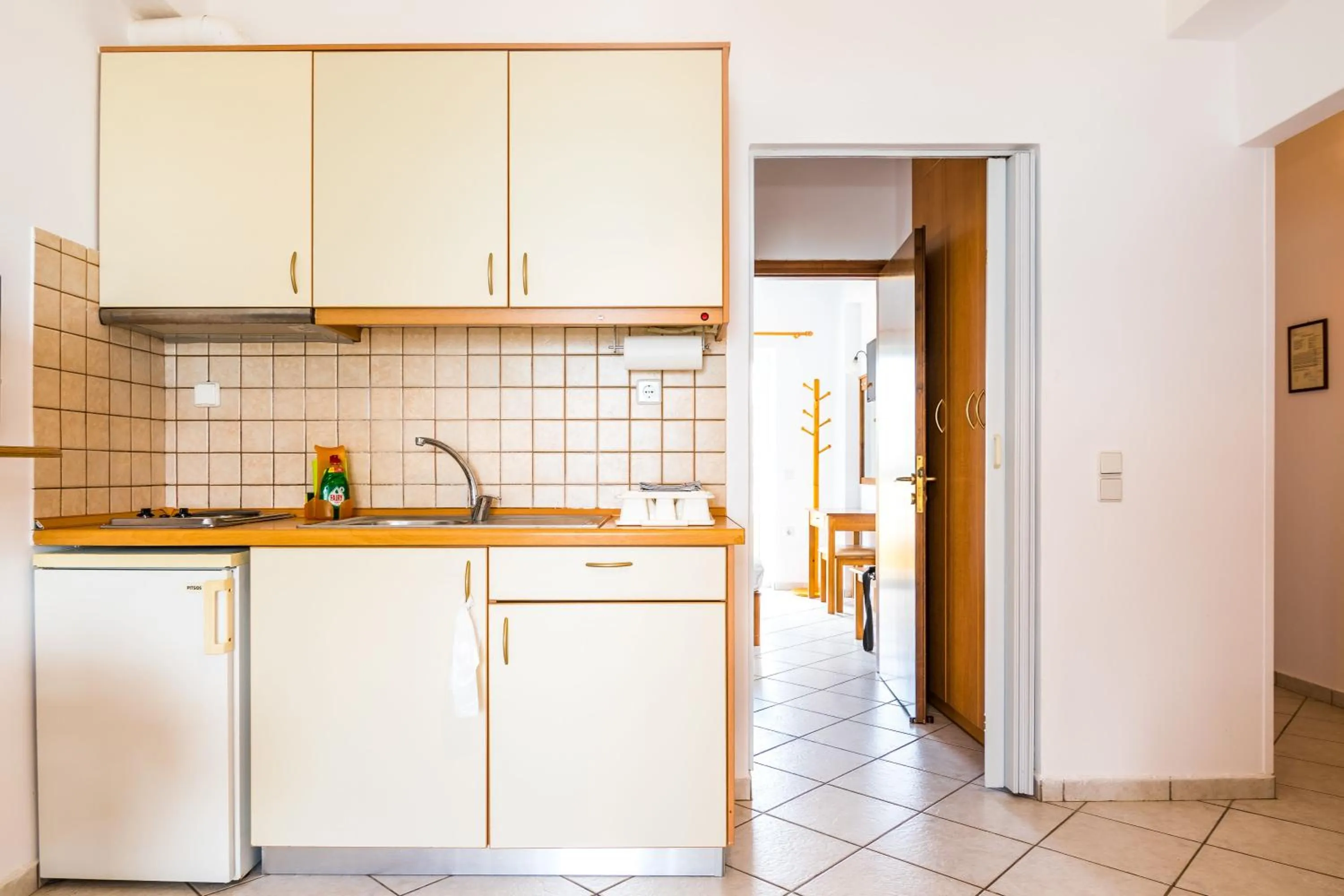 Kitchen or kitchenette in Thalassa Apartments
