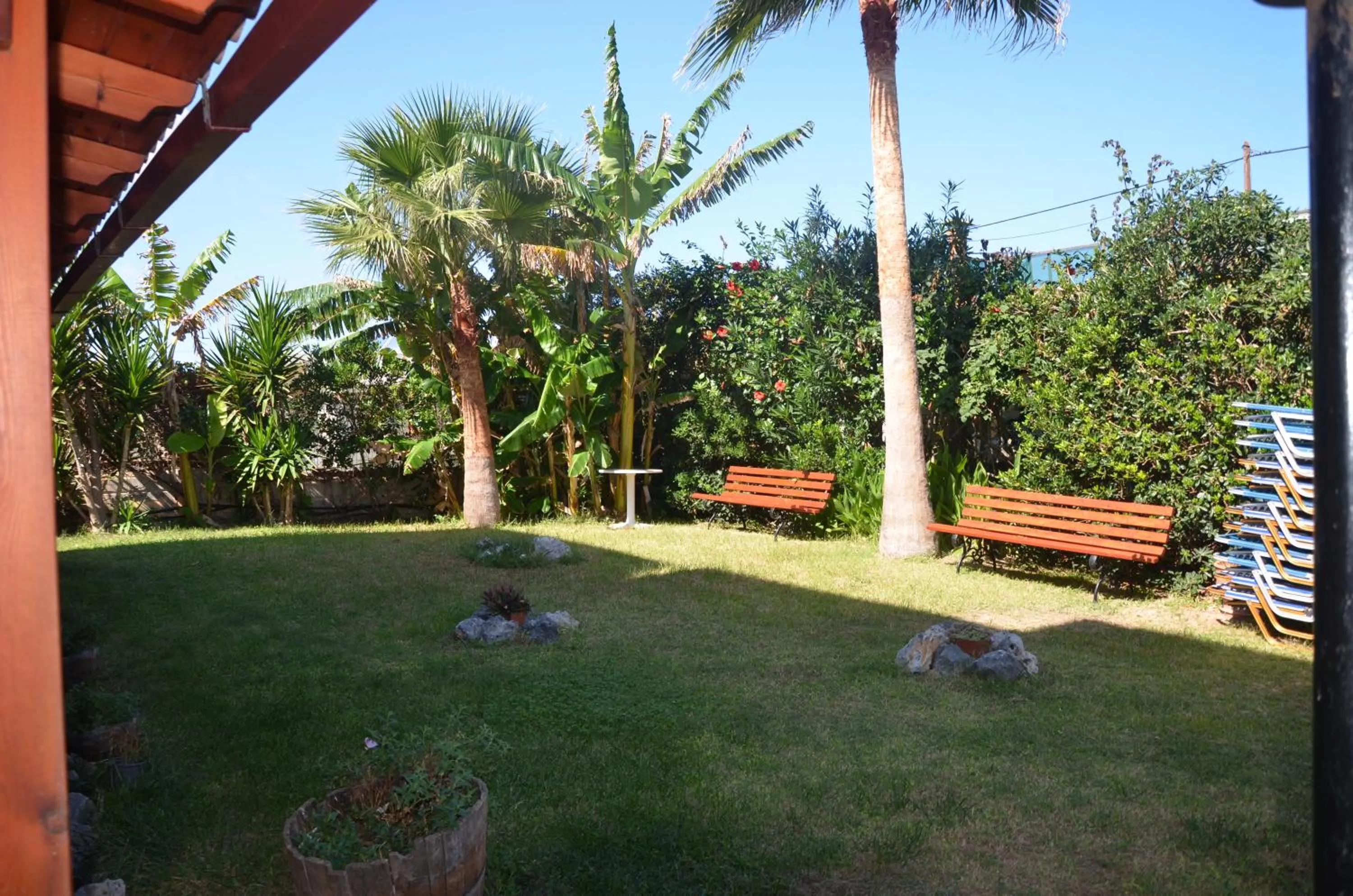 Garden in Thalassa Apartments