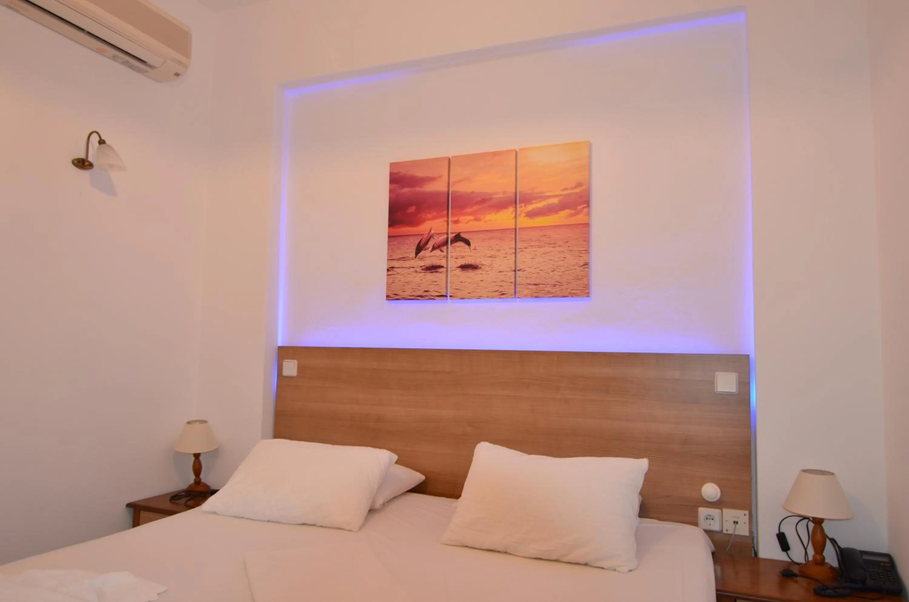 Bedroom, Bed in Thalassa Apartments