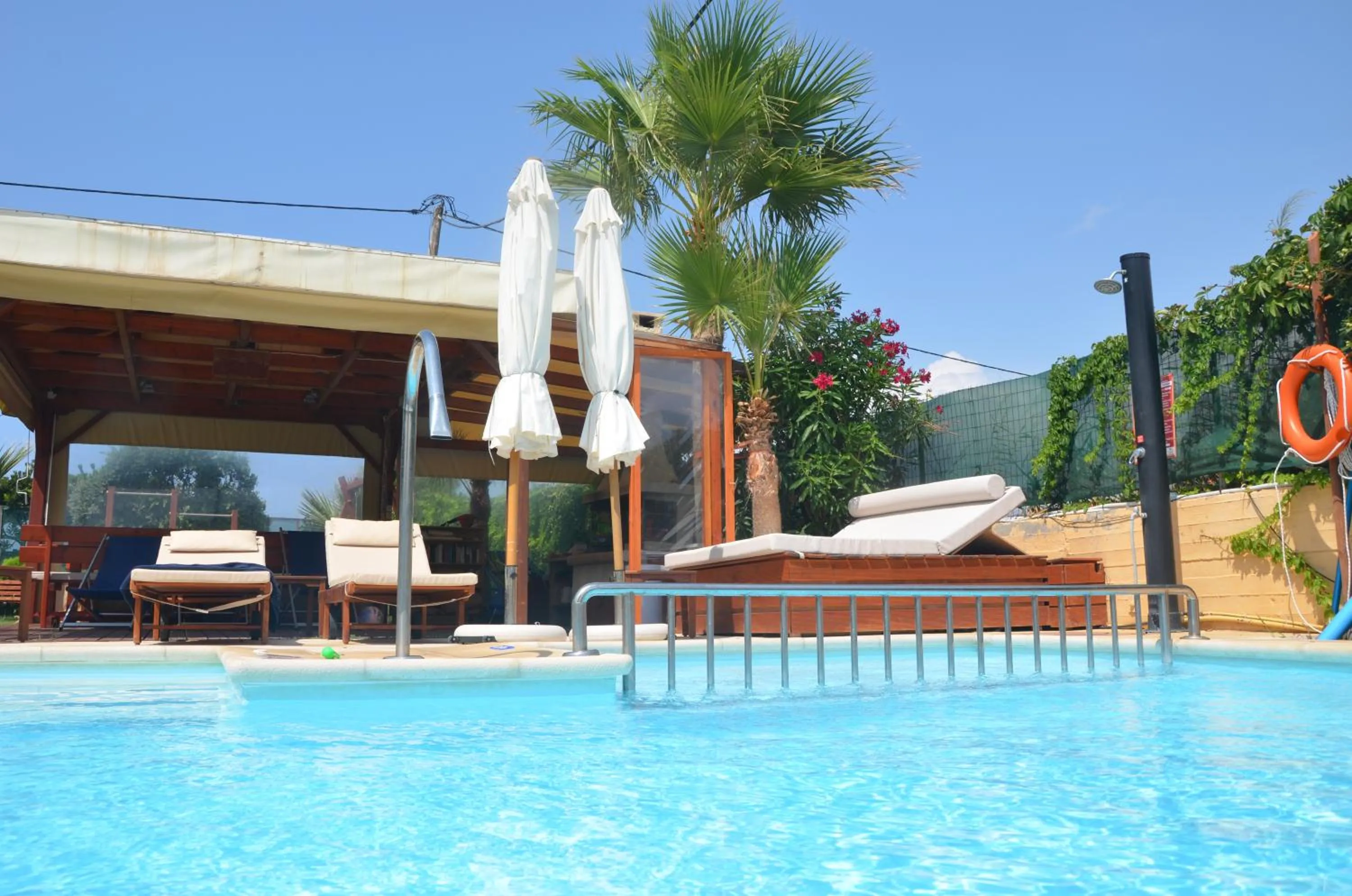 Patio in Thalassa Apartments