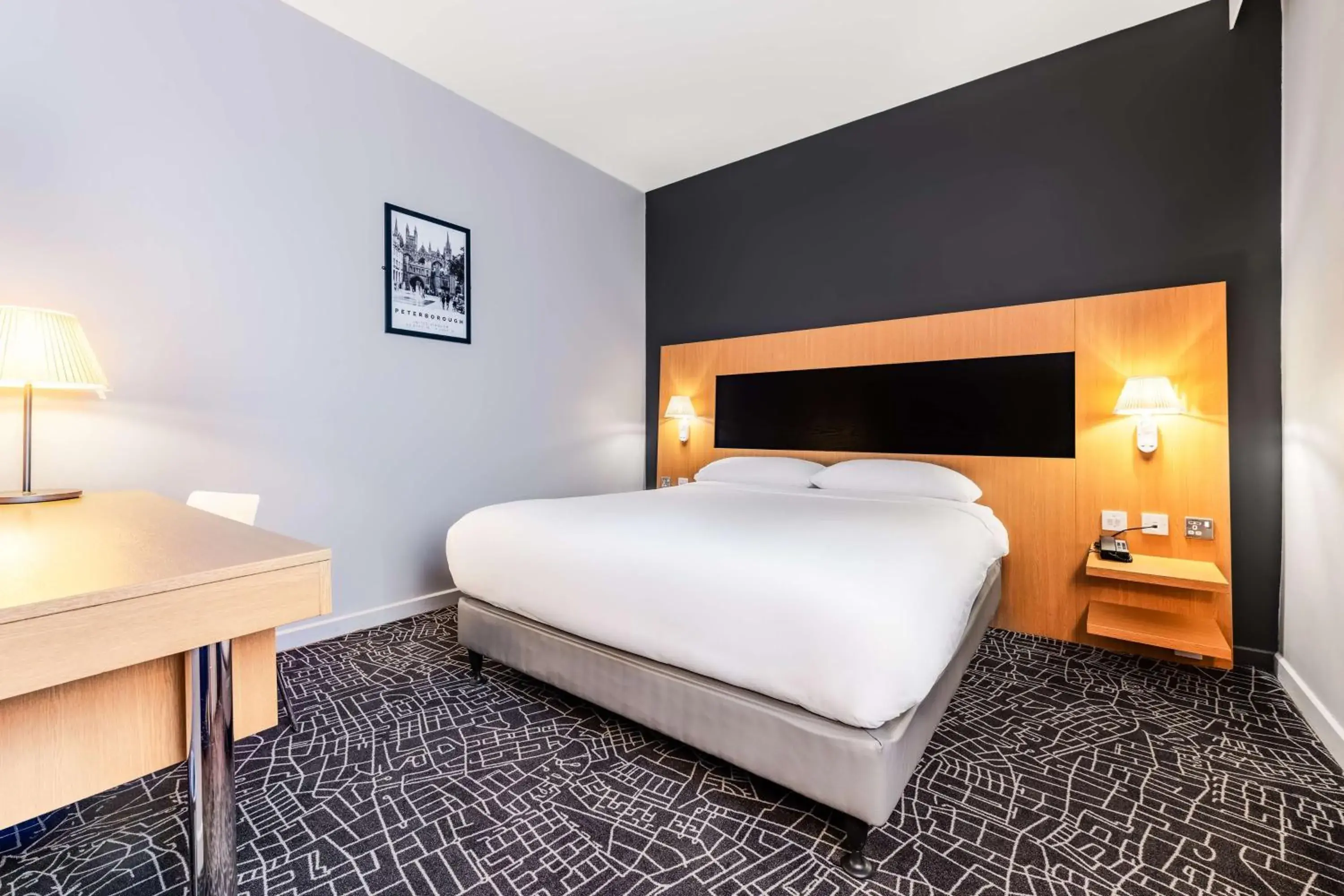 Bedroom, Bed in Park Inn by Radisson Peterborough Bedroom, Bed in Park Inn by Radisson Peterborough