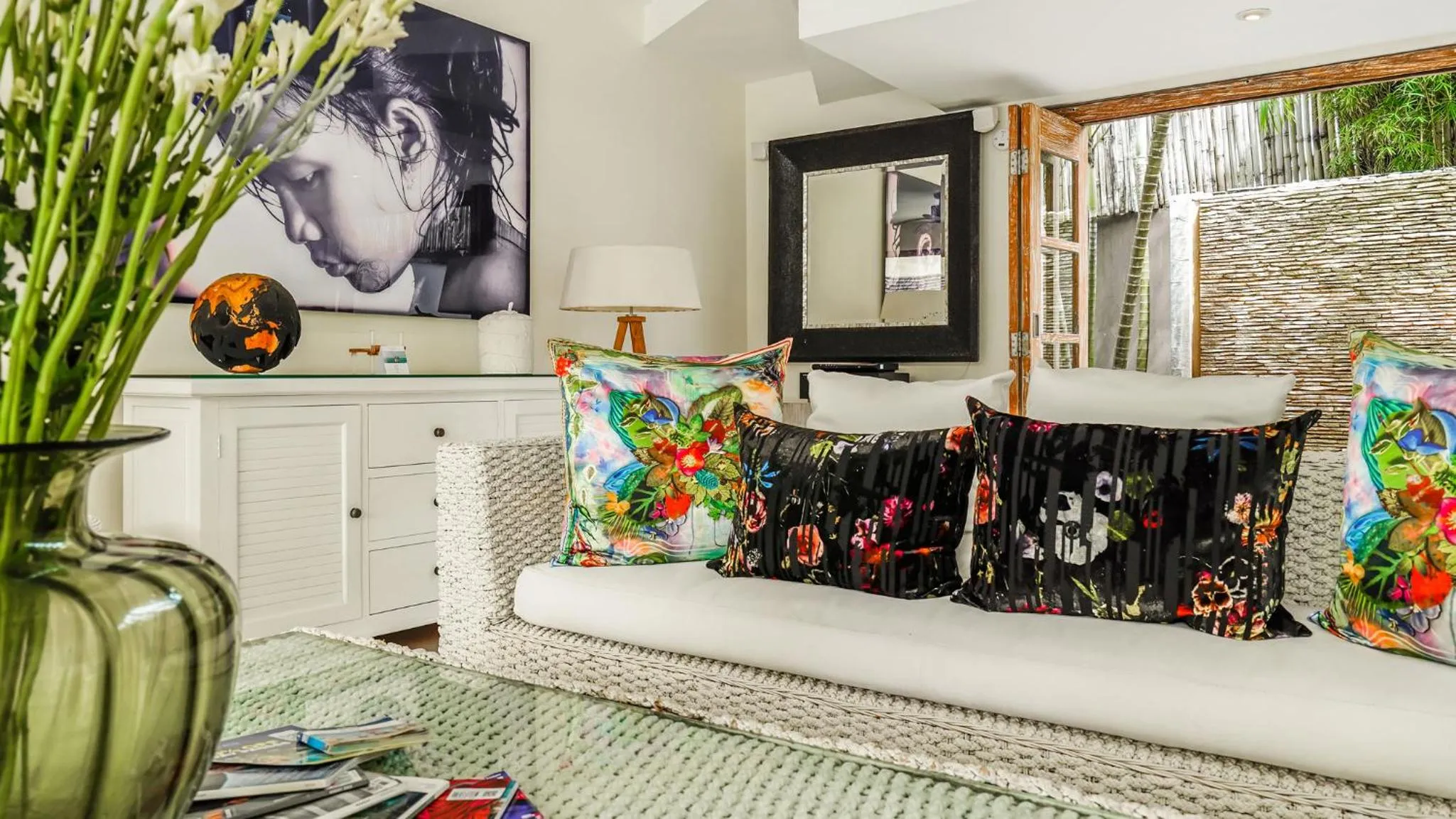 Living room in Villa Jajaliluna