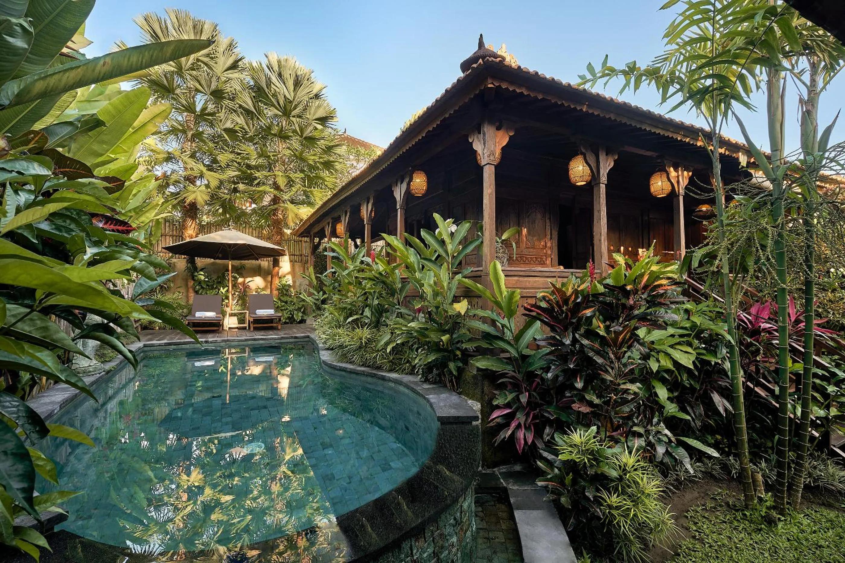 Property building in Kawan Antique Ubud Villa