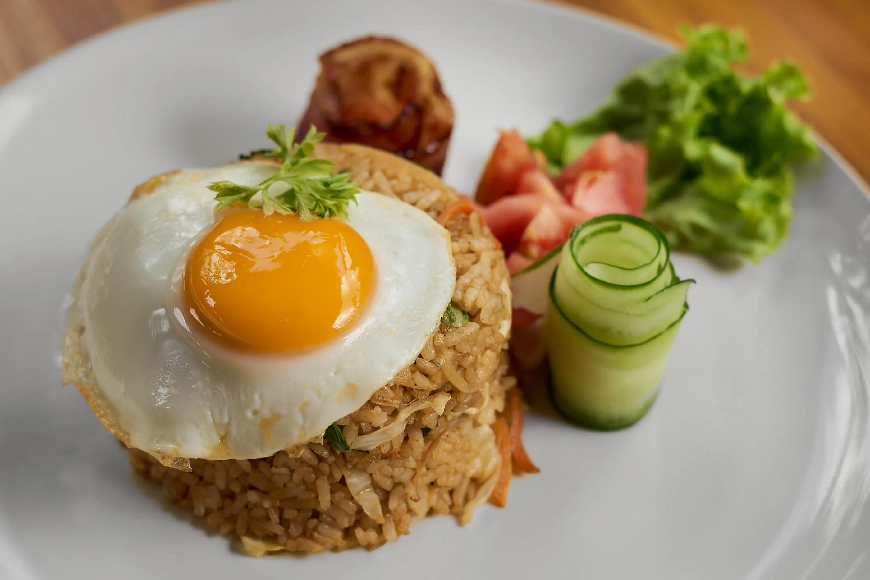 Breakfast in Kawan Antique Ubud Villa