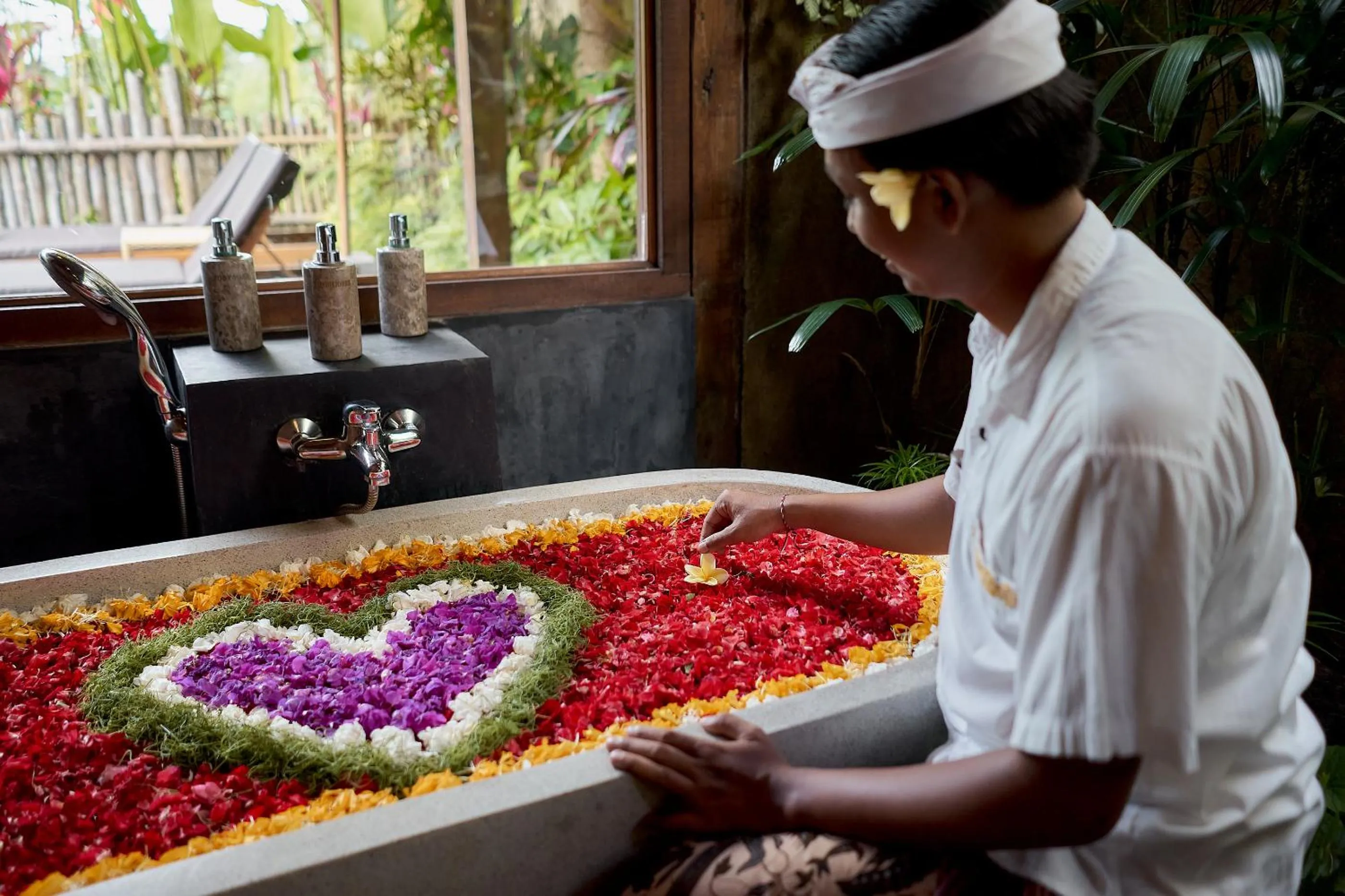 People in Kawan Antique Ubud Villa
