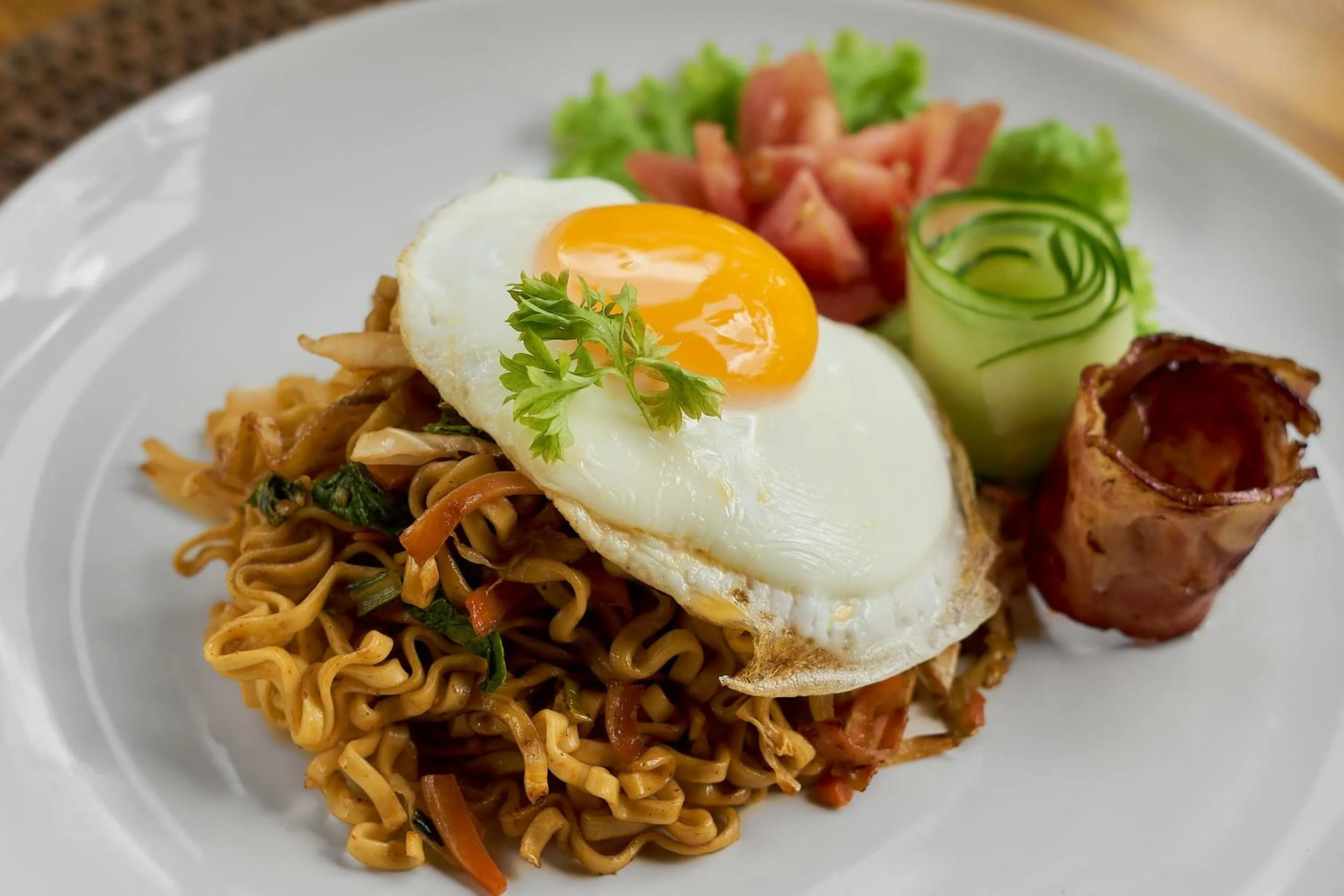 Breakfast in Kawan Antique Ubud Villa