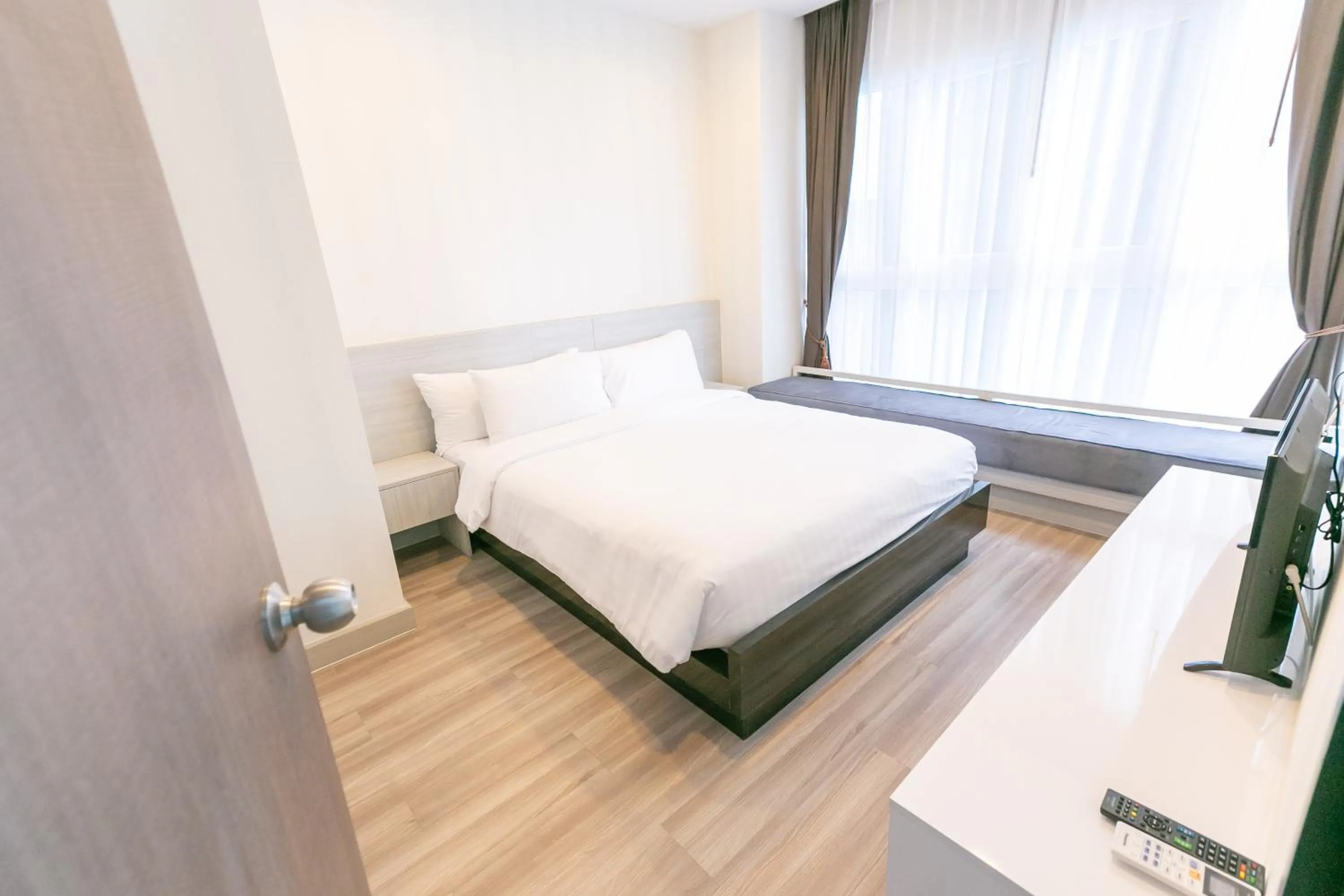 Bedroom, Bed in Locals Prio ChiangMai Central Airport Plaza