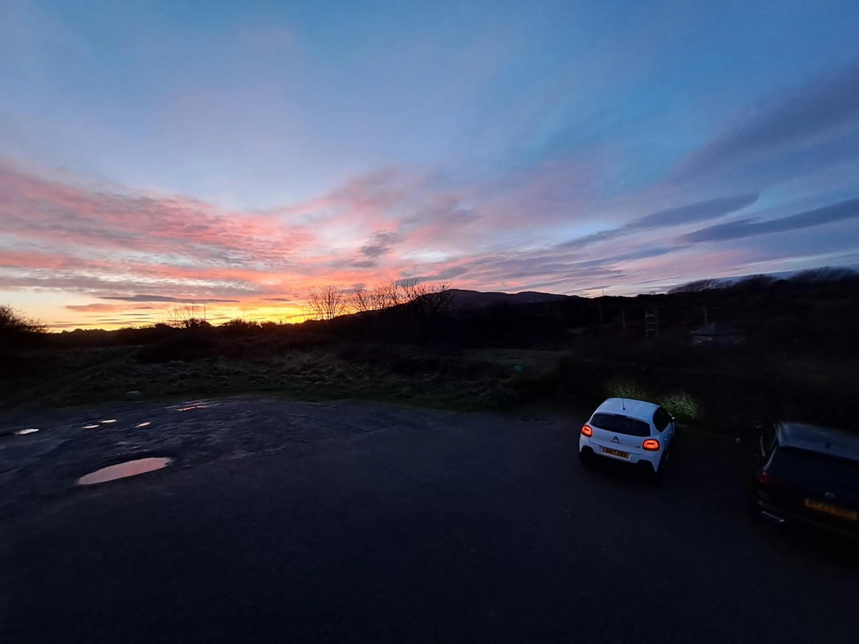 Mountain view in Boathouse Hotel