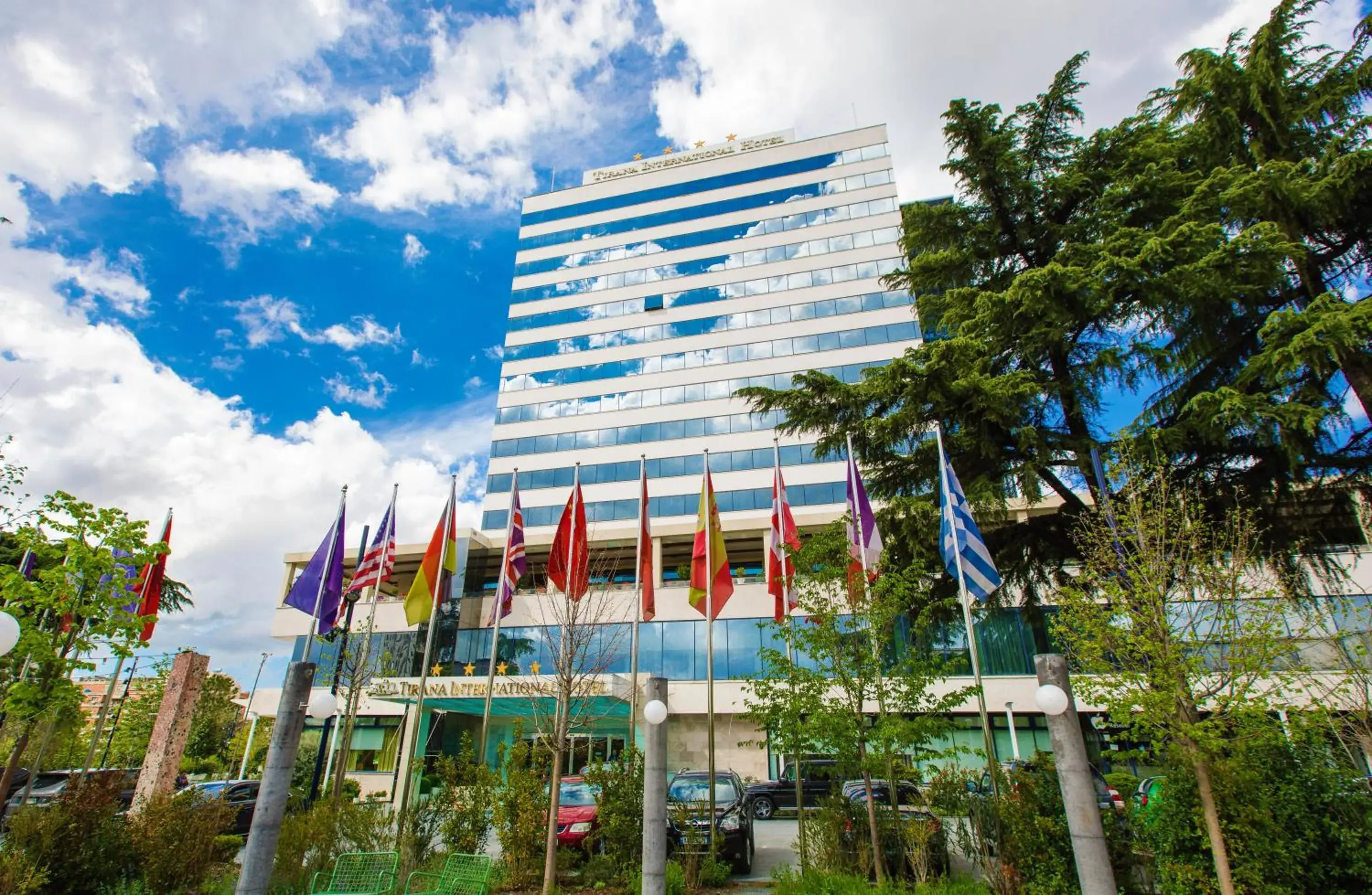 Property building in Tirana International Hotel & Conference Center Property building in Tirana International Hotel & Conference Center