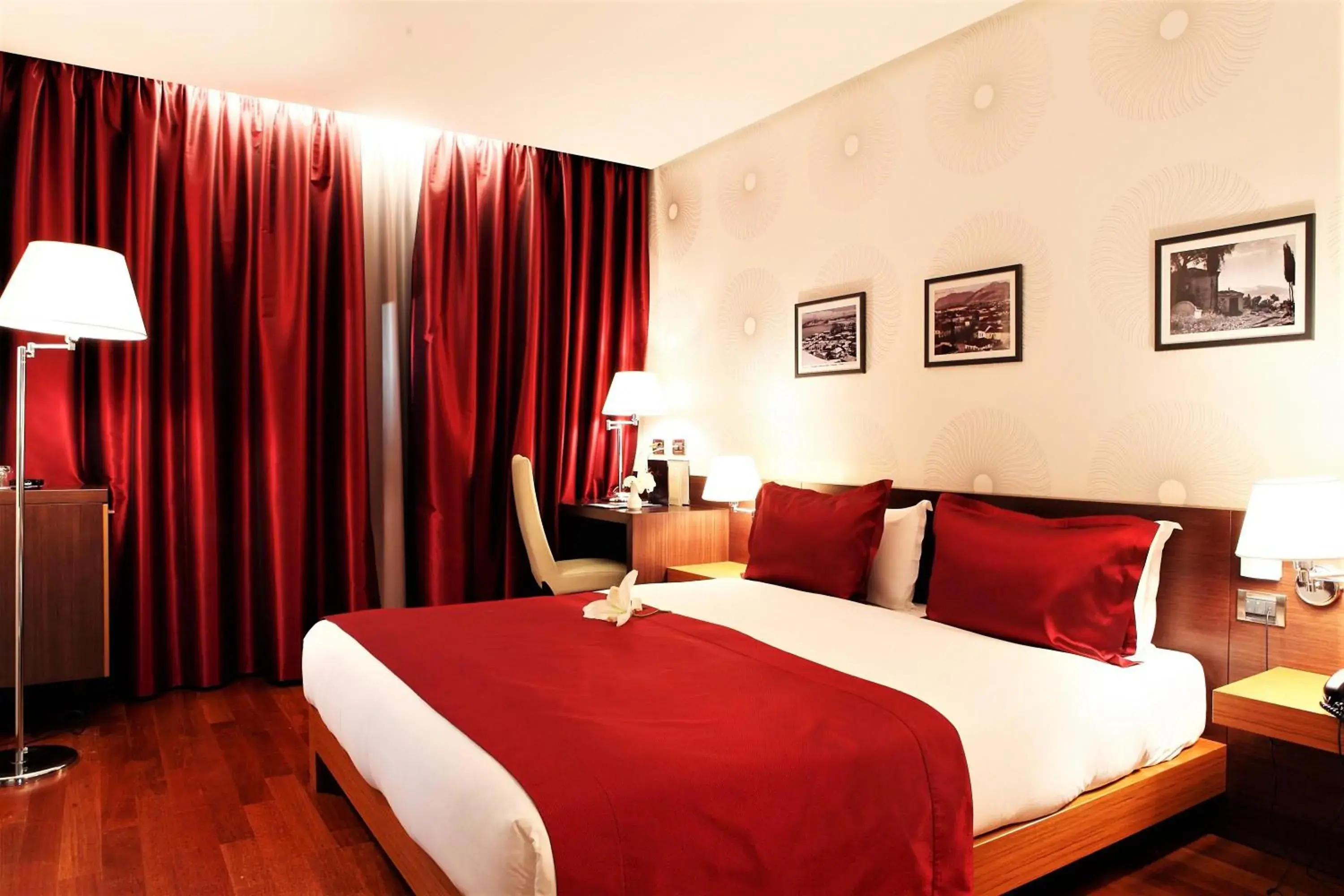 Bedroom, Bed in Tirana International Hotel & Conference Center Bedroom, Bed in Tirana International Hotel & Conference Center