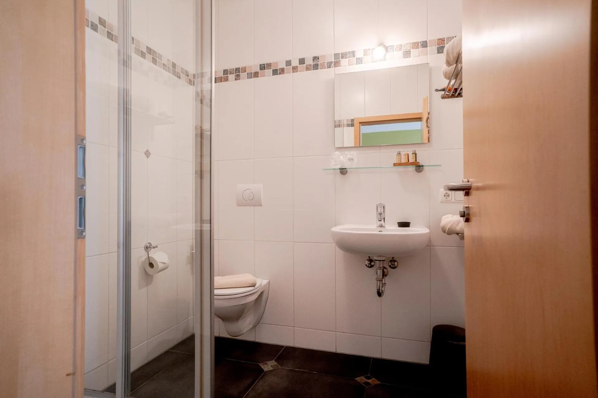 Bathroom in Hotel Donau-Ries