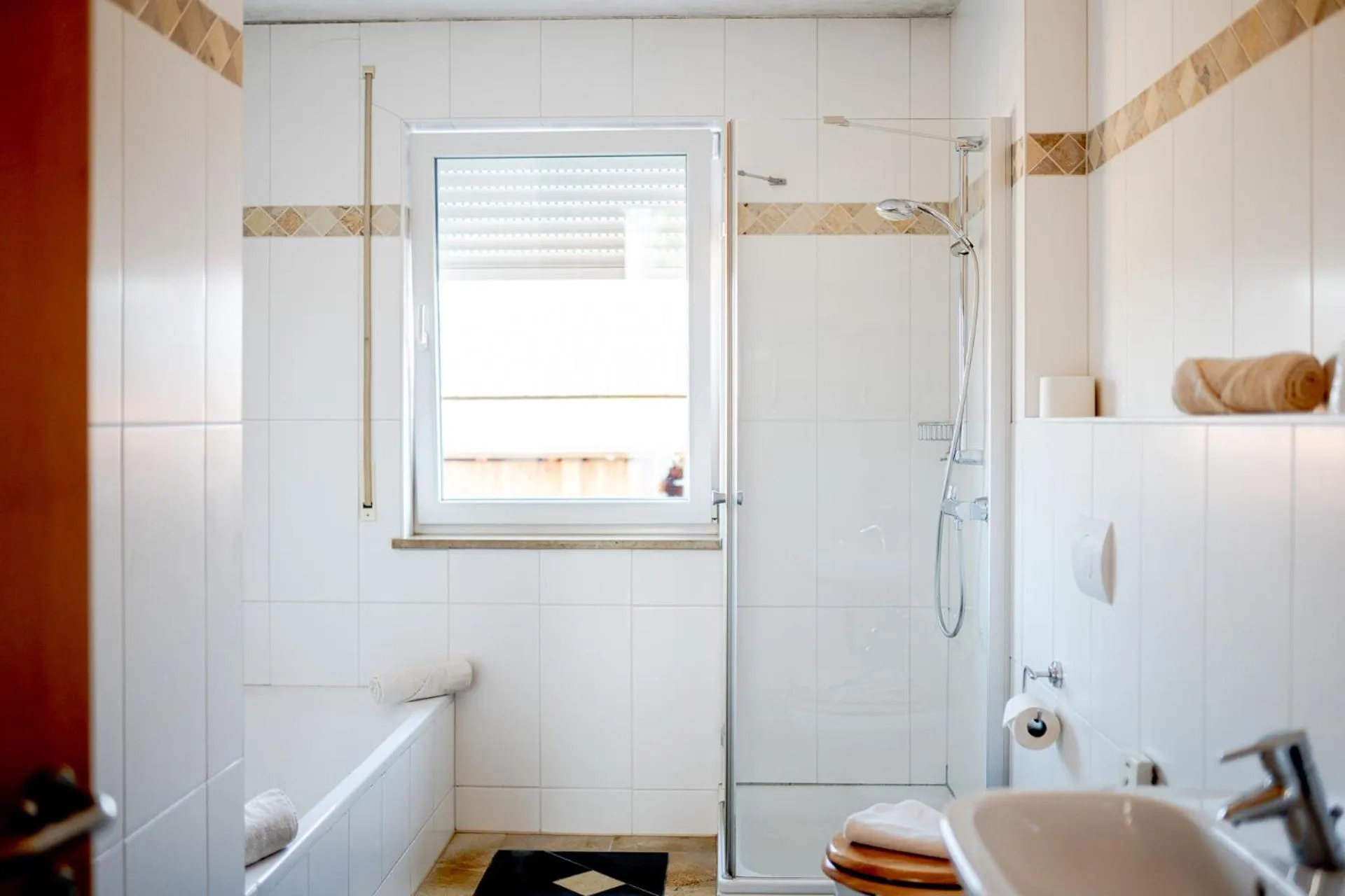 Bathroom in Hotel Donau-Ries