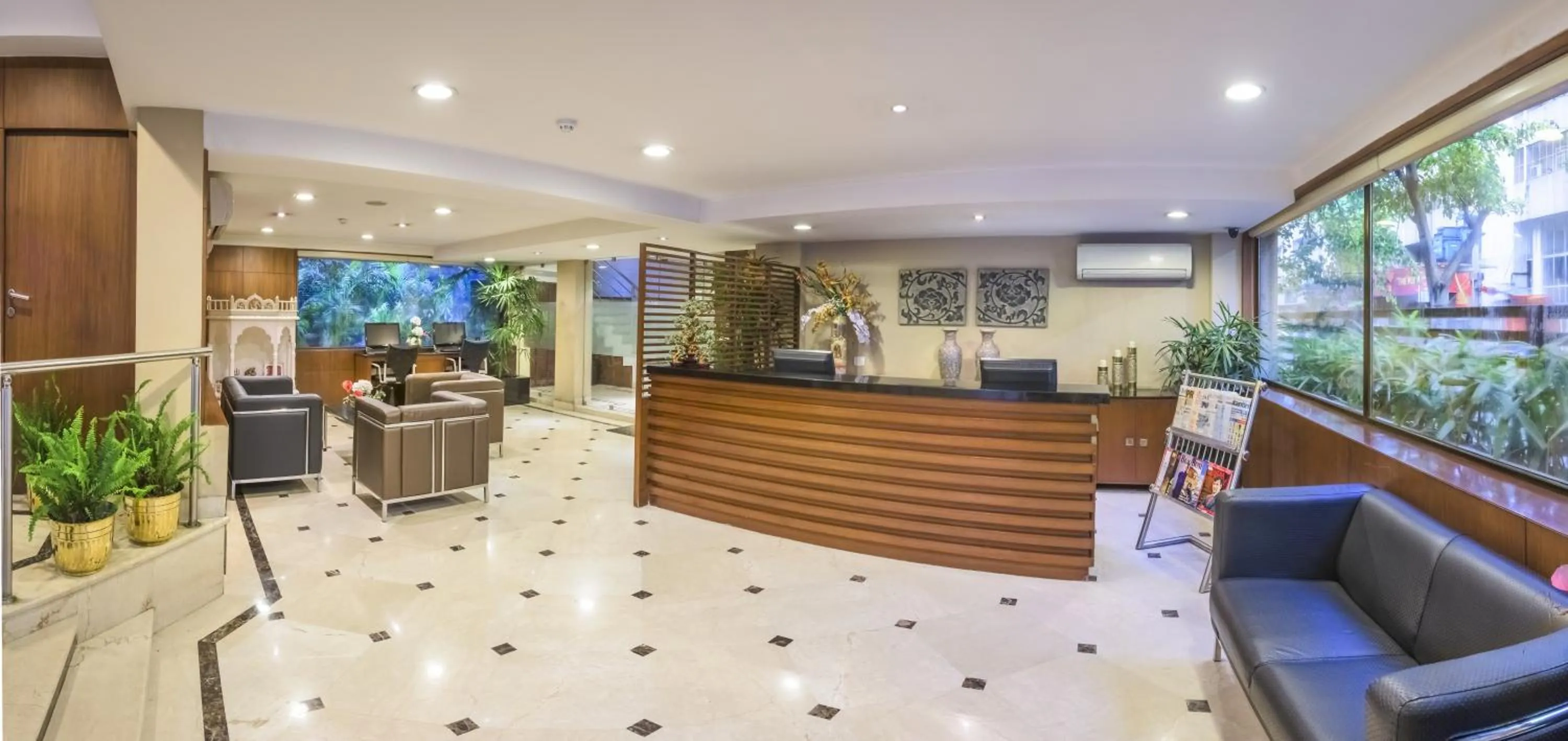 Lobby or reception in Hotel Casa Fortuna