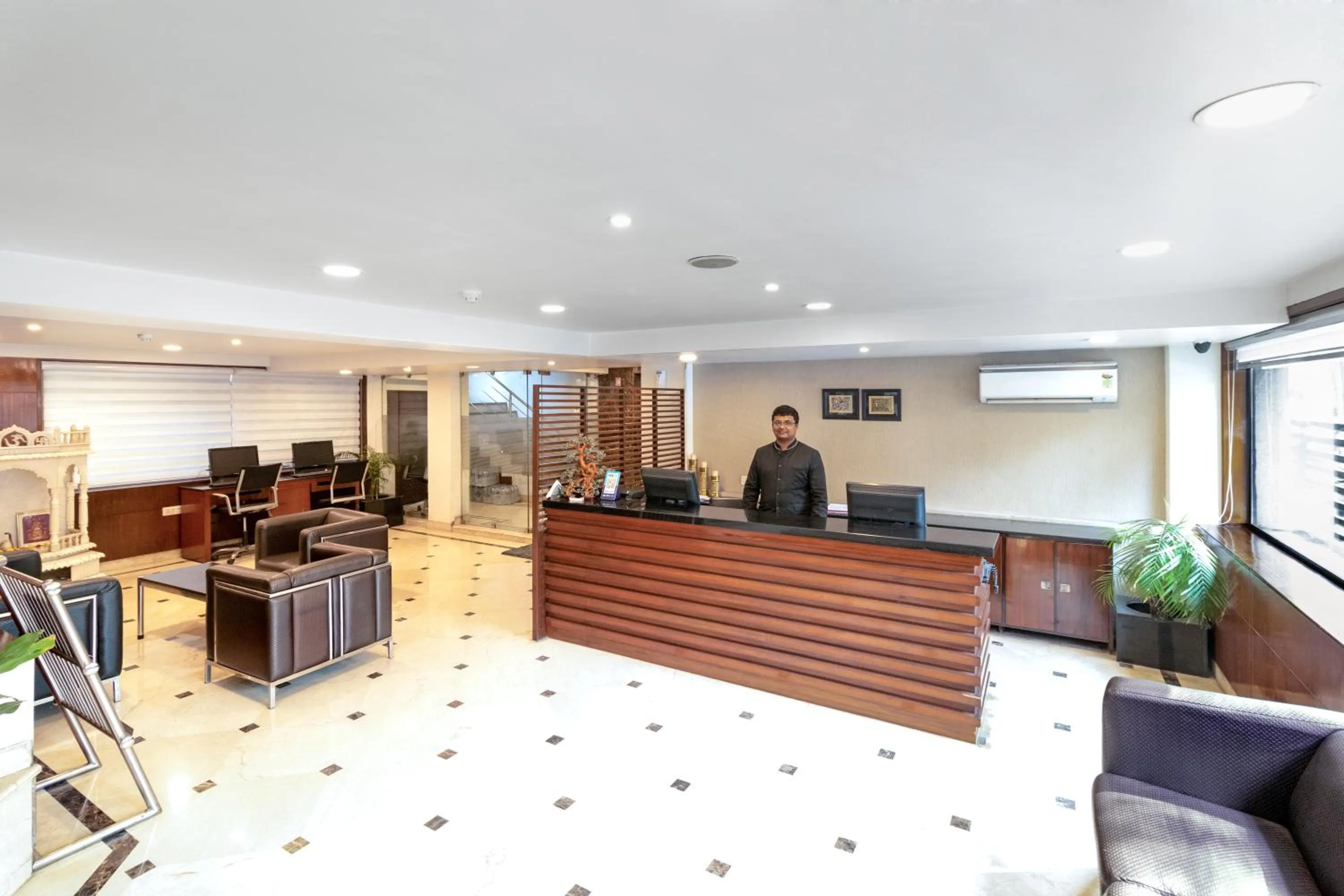 Lobby or reception in Hotel Casa Fortuna