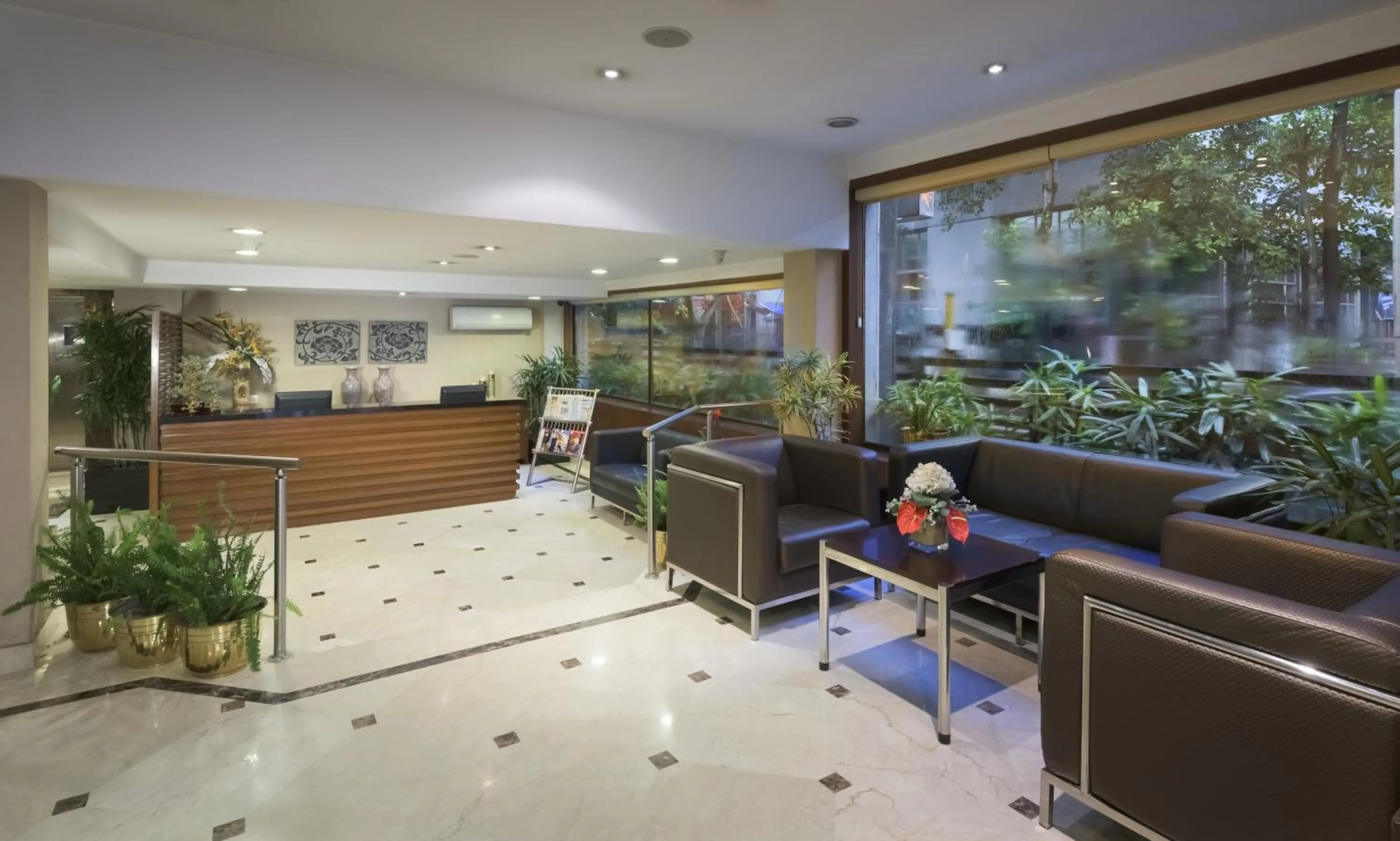 Lobby or reception in Hotel Casa Fortuna