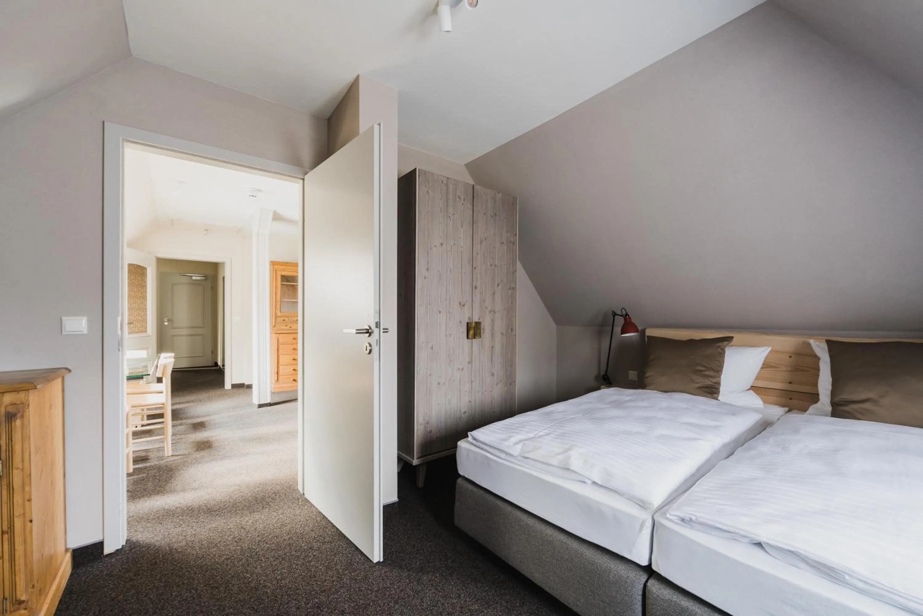 Bedroom, Bed in Hotel Villa Bodeblick