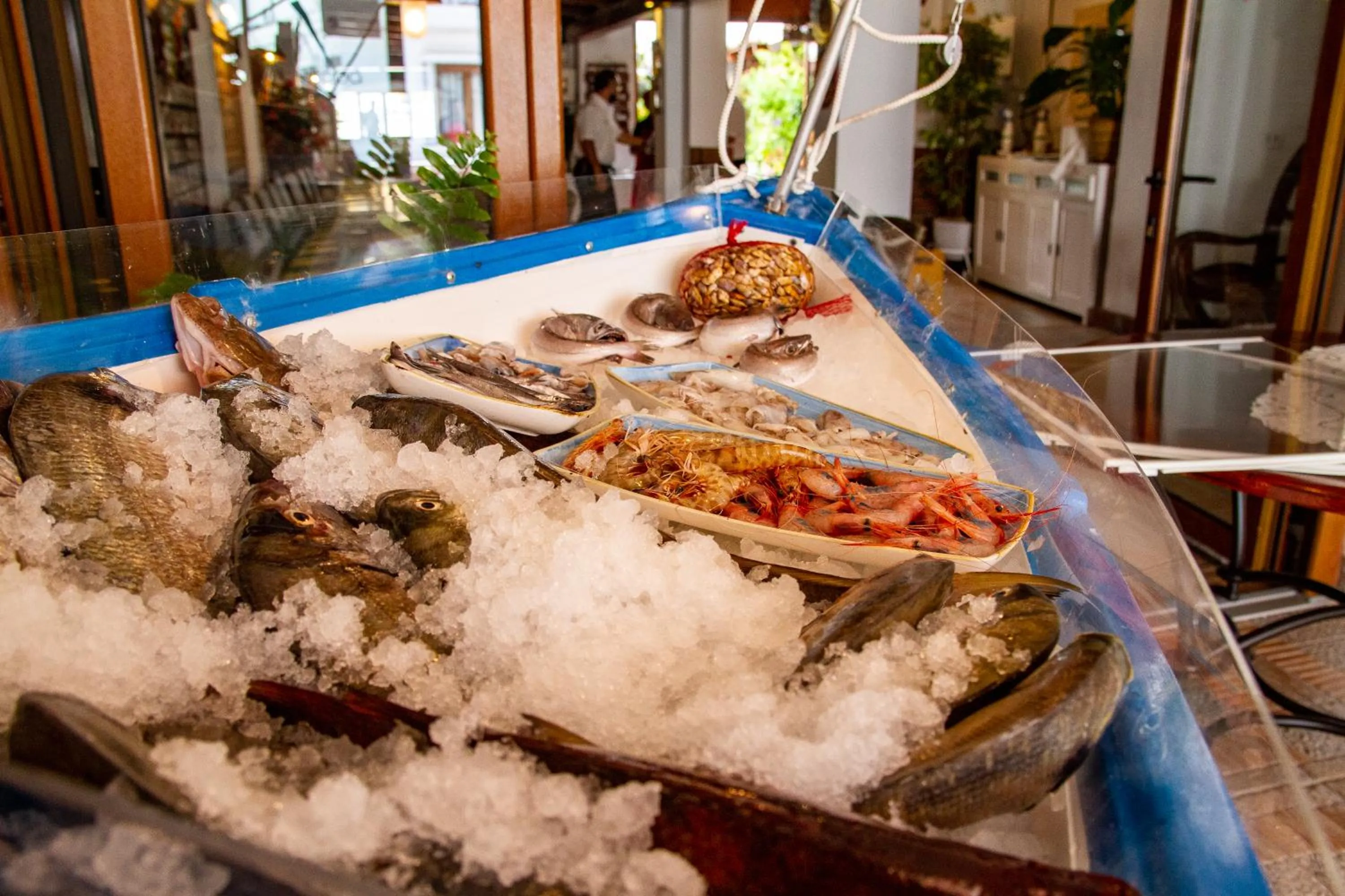 Restaurant/places to eat in Hotel Almadraba