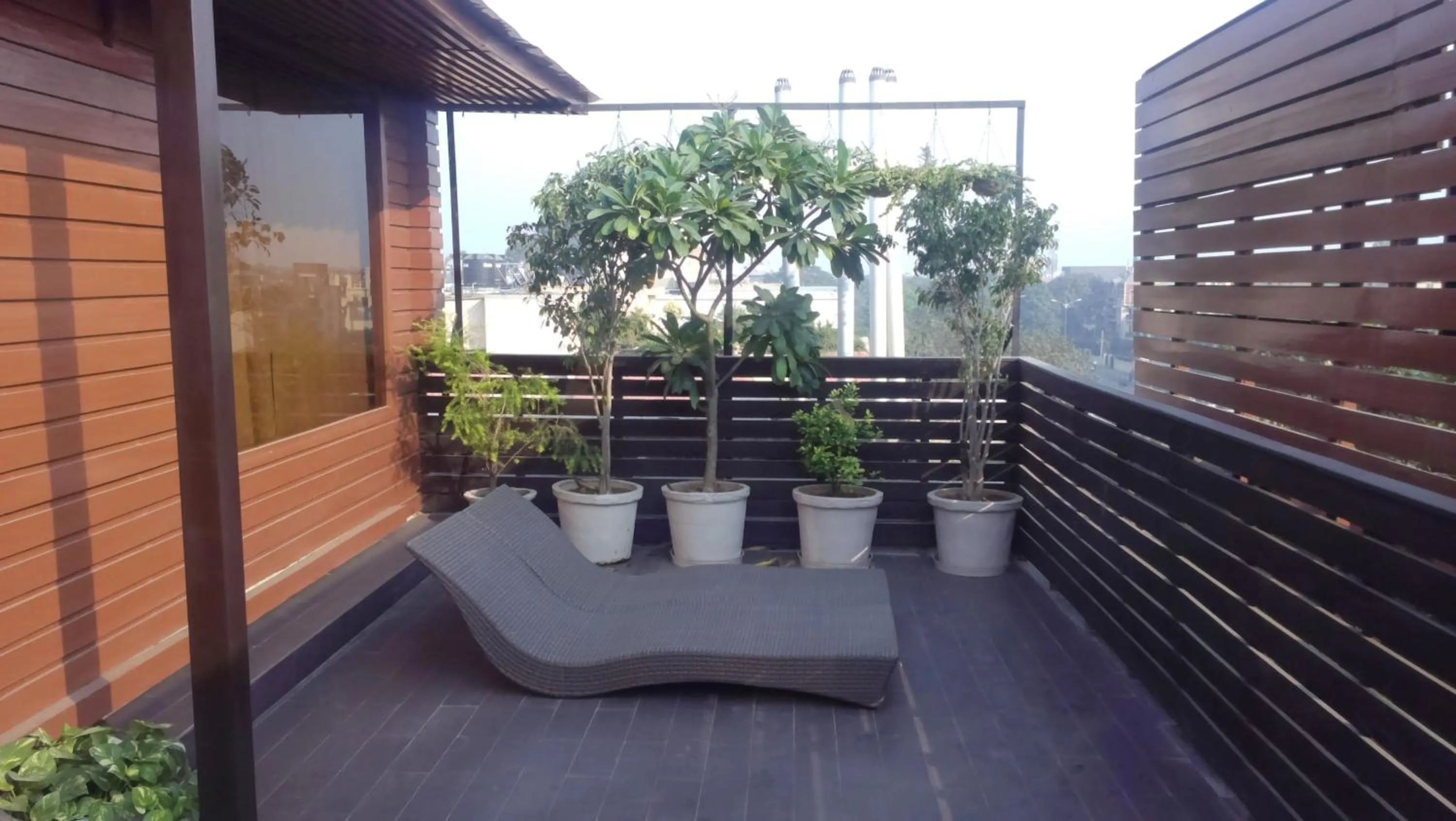 Balcony/Terrace in Udman Hotel Panchshila Park