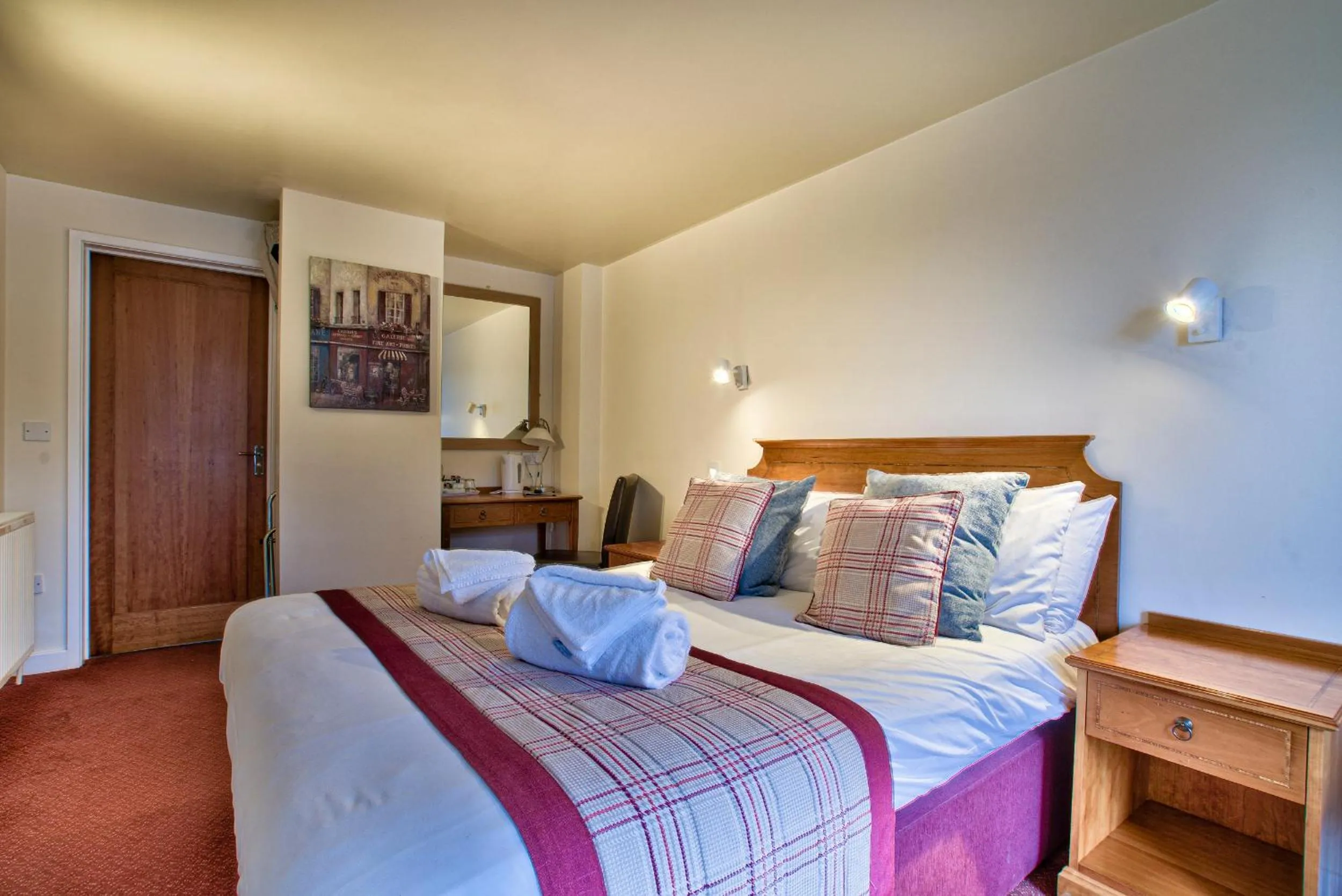 Bed in The Vines Hotel