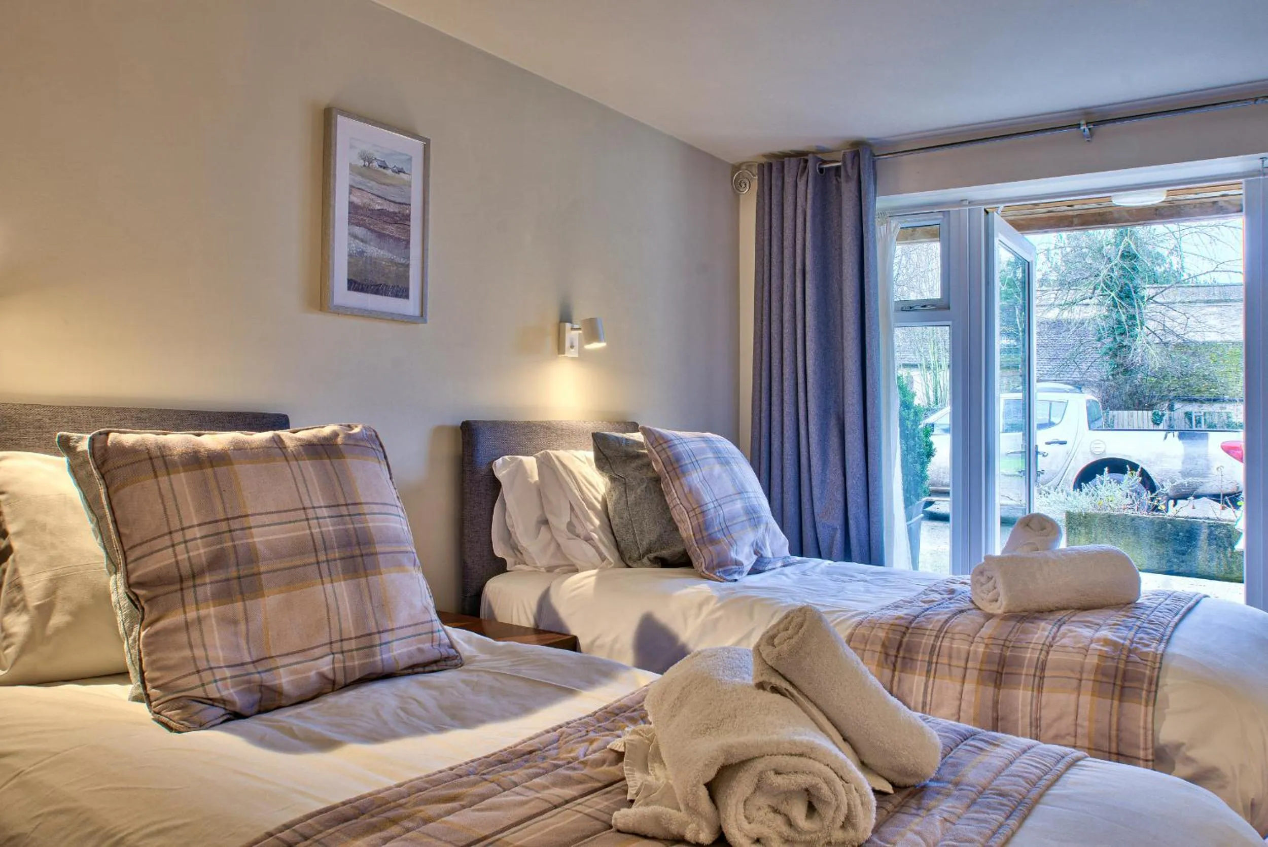 Bed in The Vines Hotel