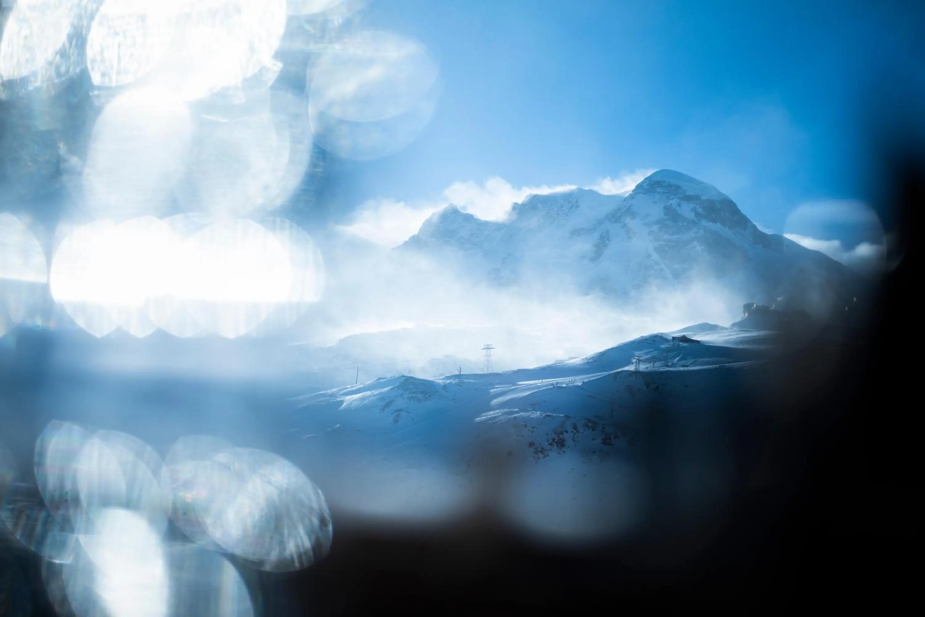 Mountain view in Hotel Schwarzsee