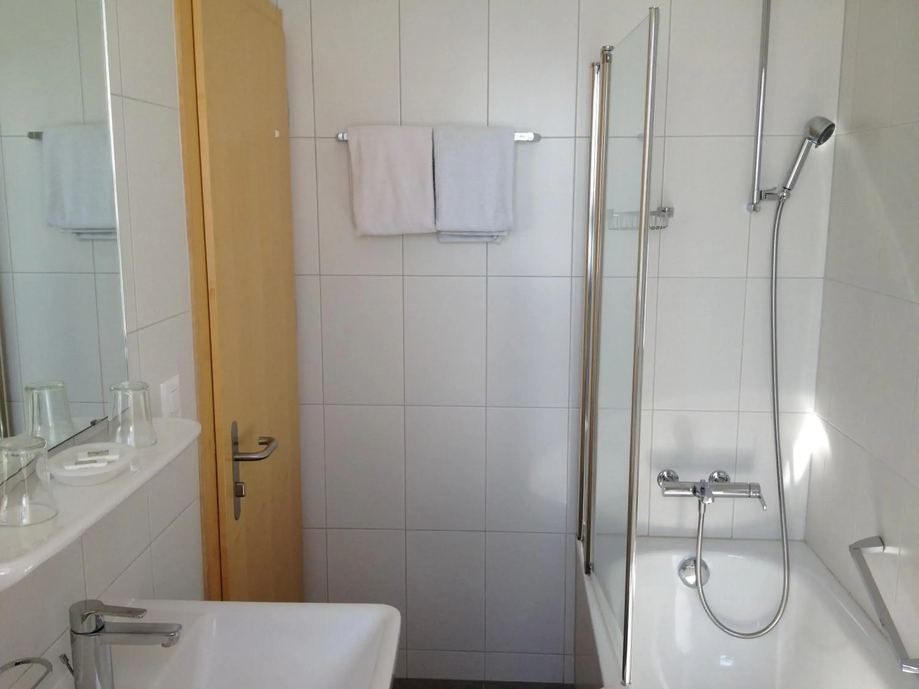 Bathroom in Hotel Schwarzsee Bathroom in Hotel Schwarzsee