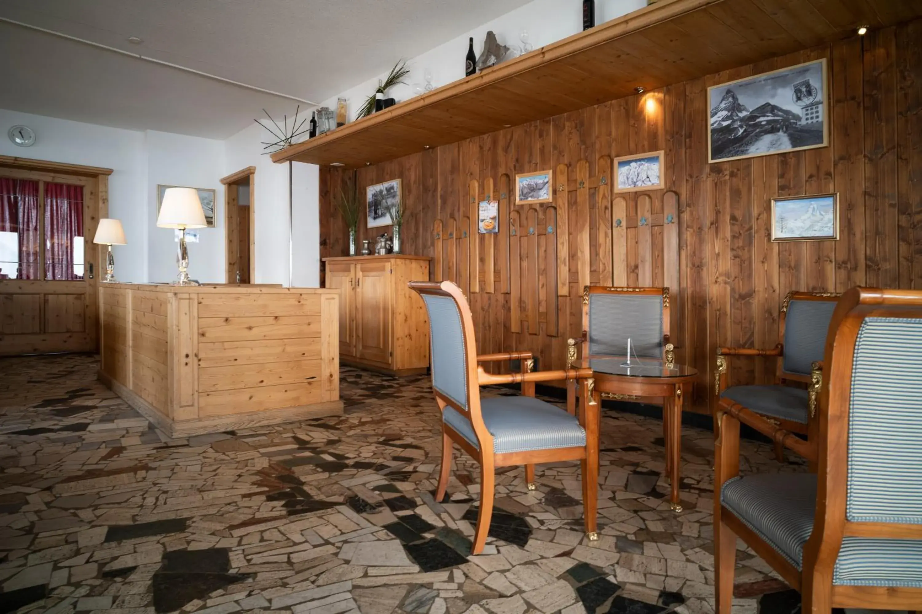 Lobby or reception in Hotel Schwarzsee Lobby or reception in Hotel Schwarzsee