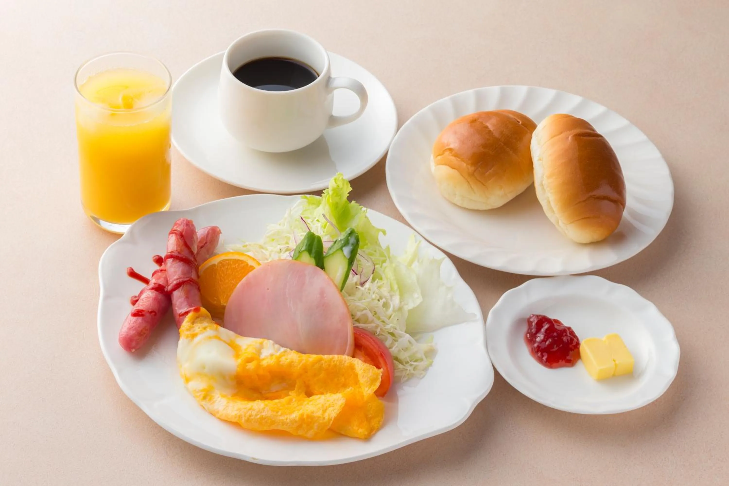 Breakfast in Hotel Lakeland Hikone