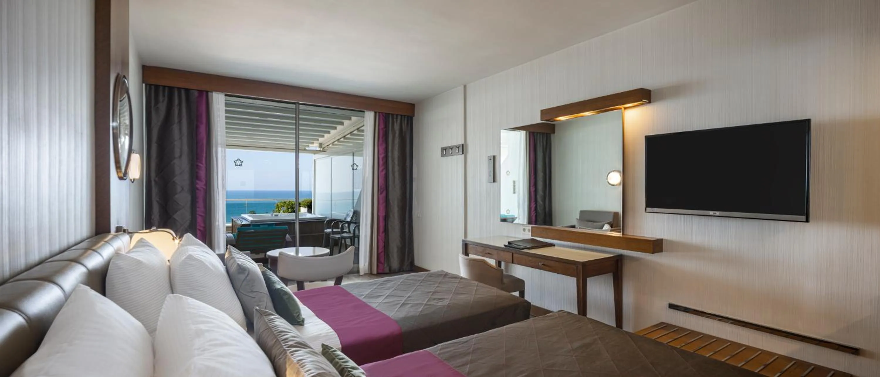 Bed in Side Star Elegance Hotel - Ultra All Inclusive